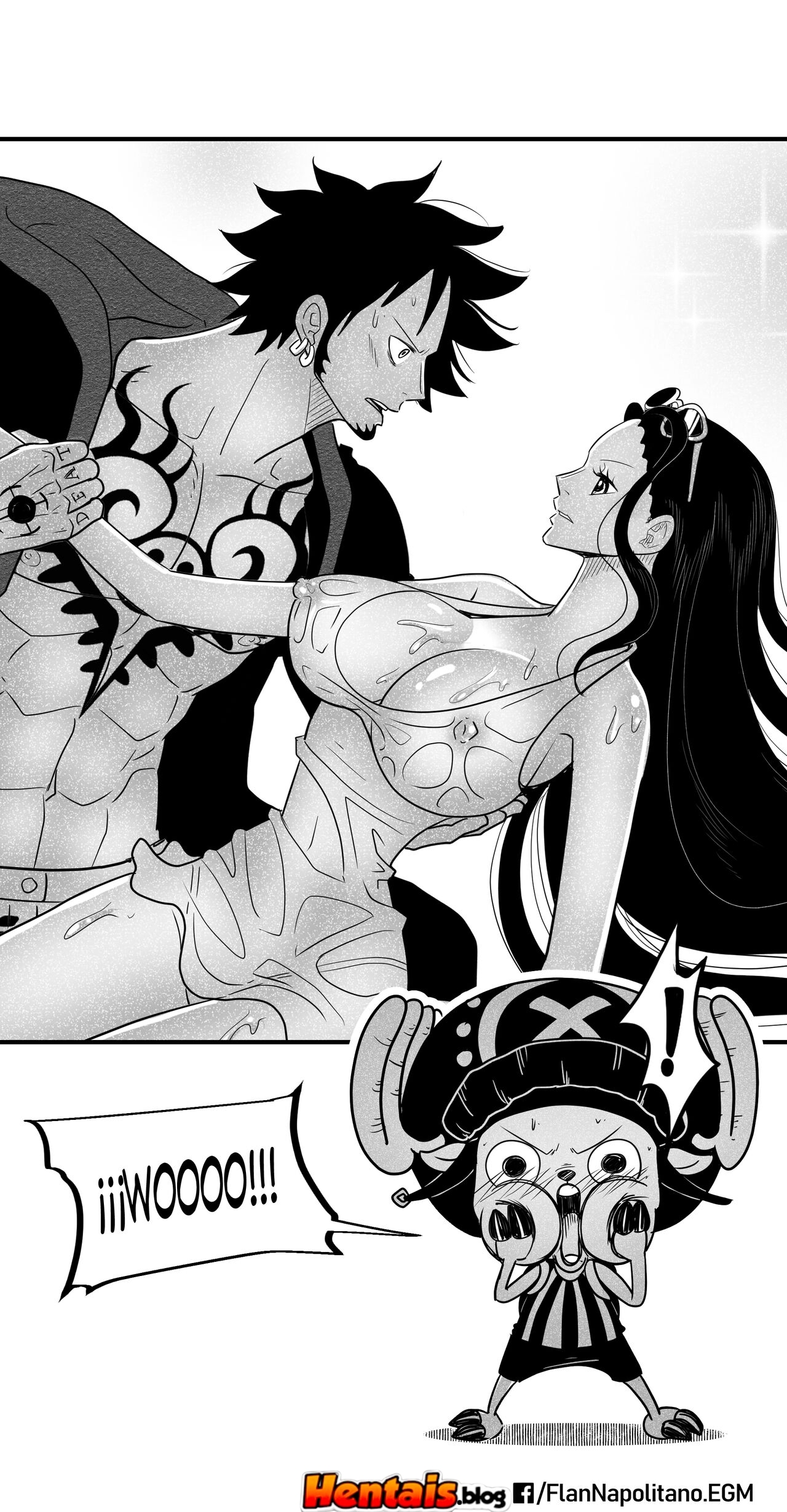 One Piece HQ Hentai: Flan Napolitan Cap.06 - Página 17