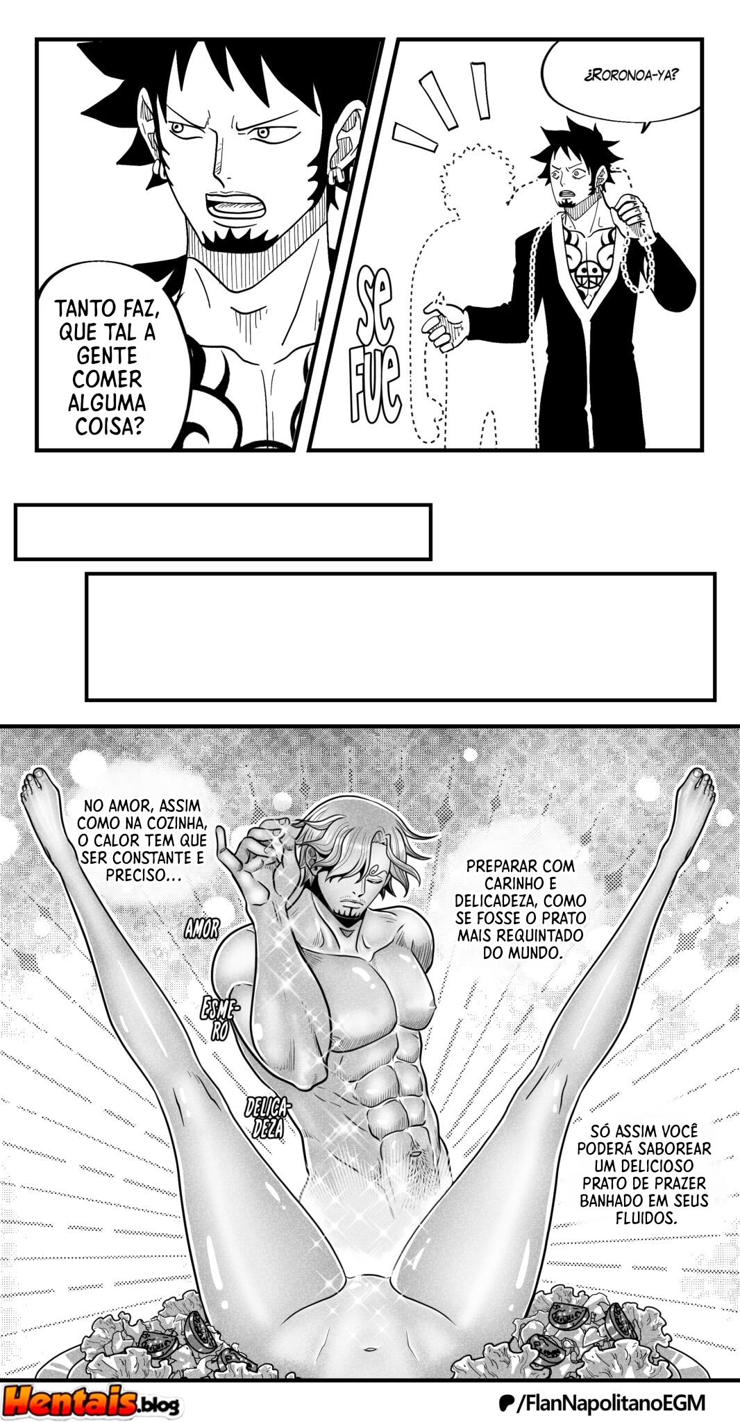 One Piece HQ Hentai: Flan Napolitan Cap.11 - Página 17