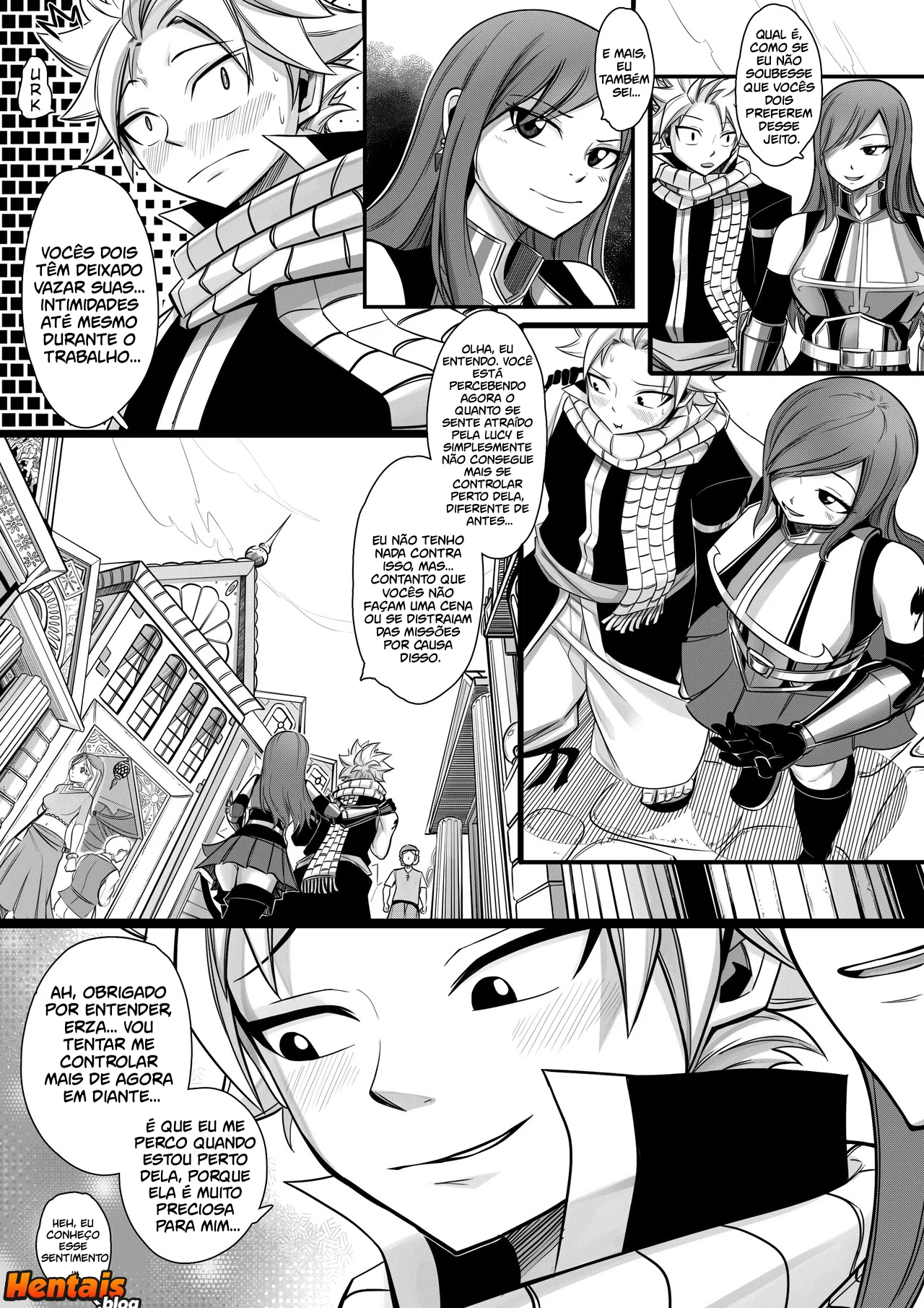 Fairy Tail Hentai: Calor de fada Cap.02 - Página 17