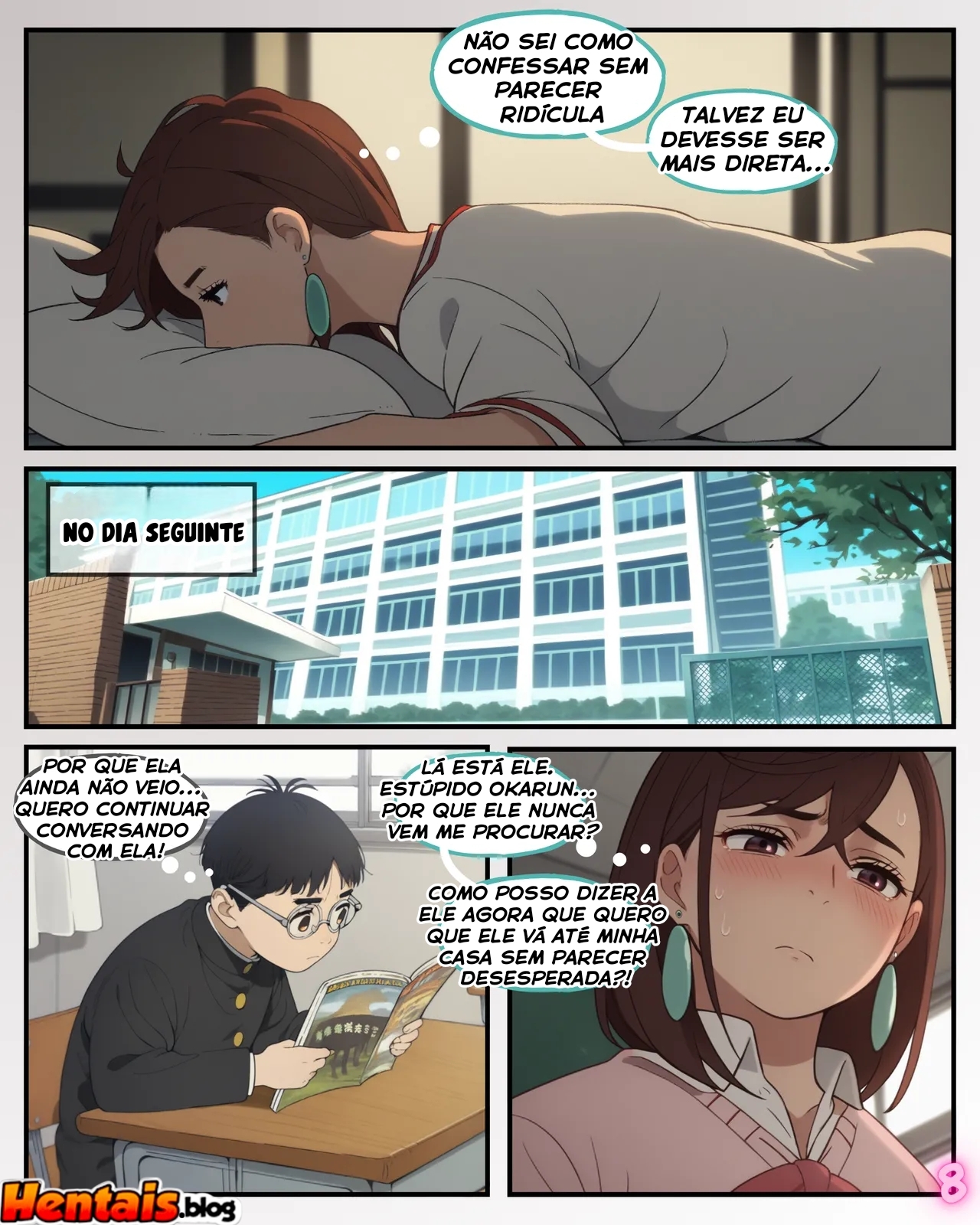 Dandadan Hentai: Pênis Recuperado - Página 17