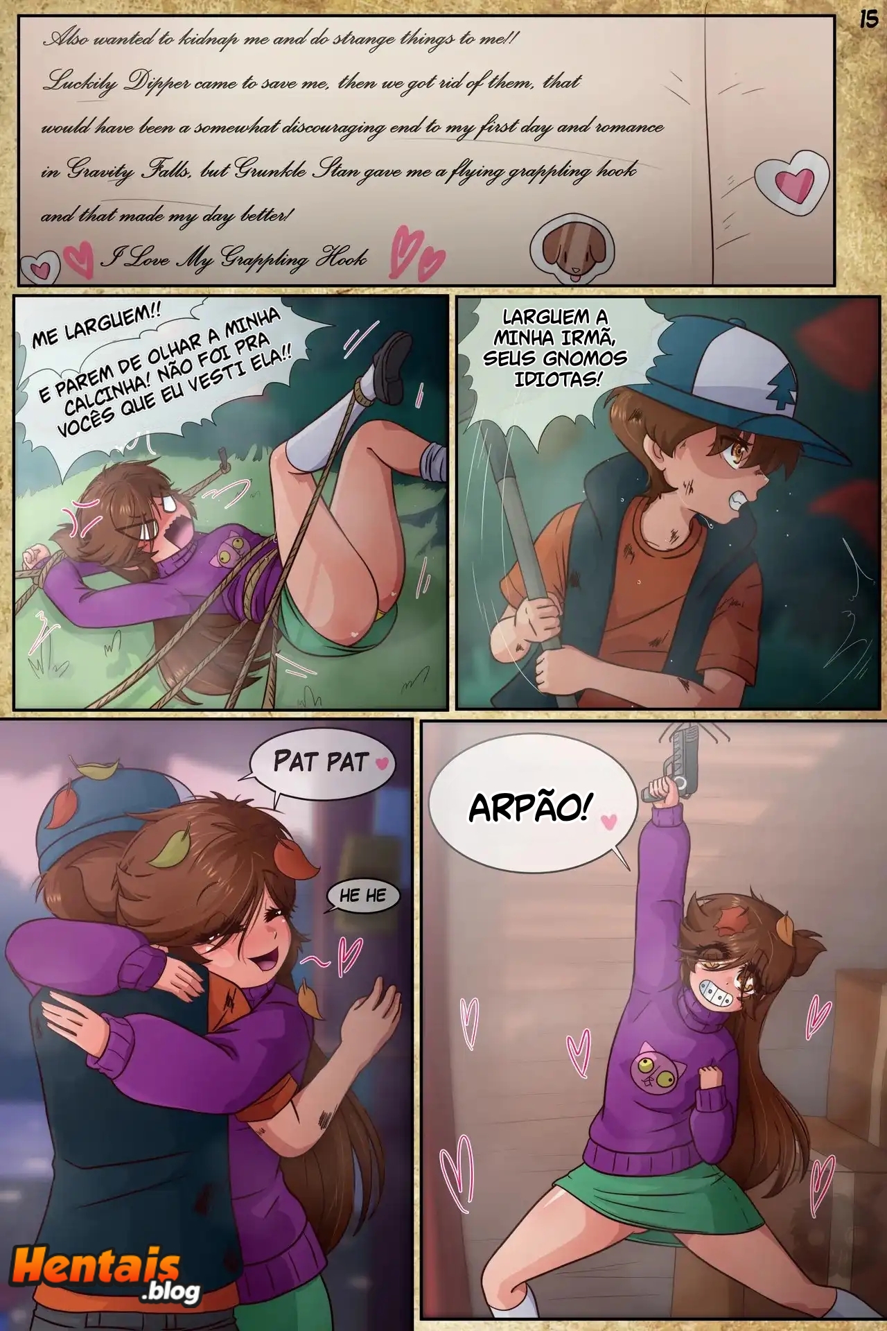 Gravity Falls Hentai: Gravity Fake Cap.03 - Página 17