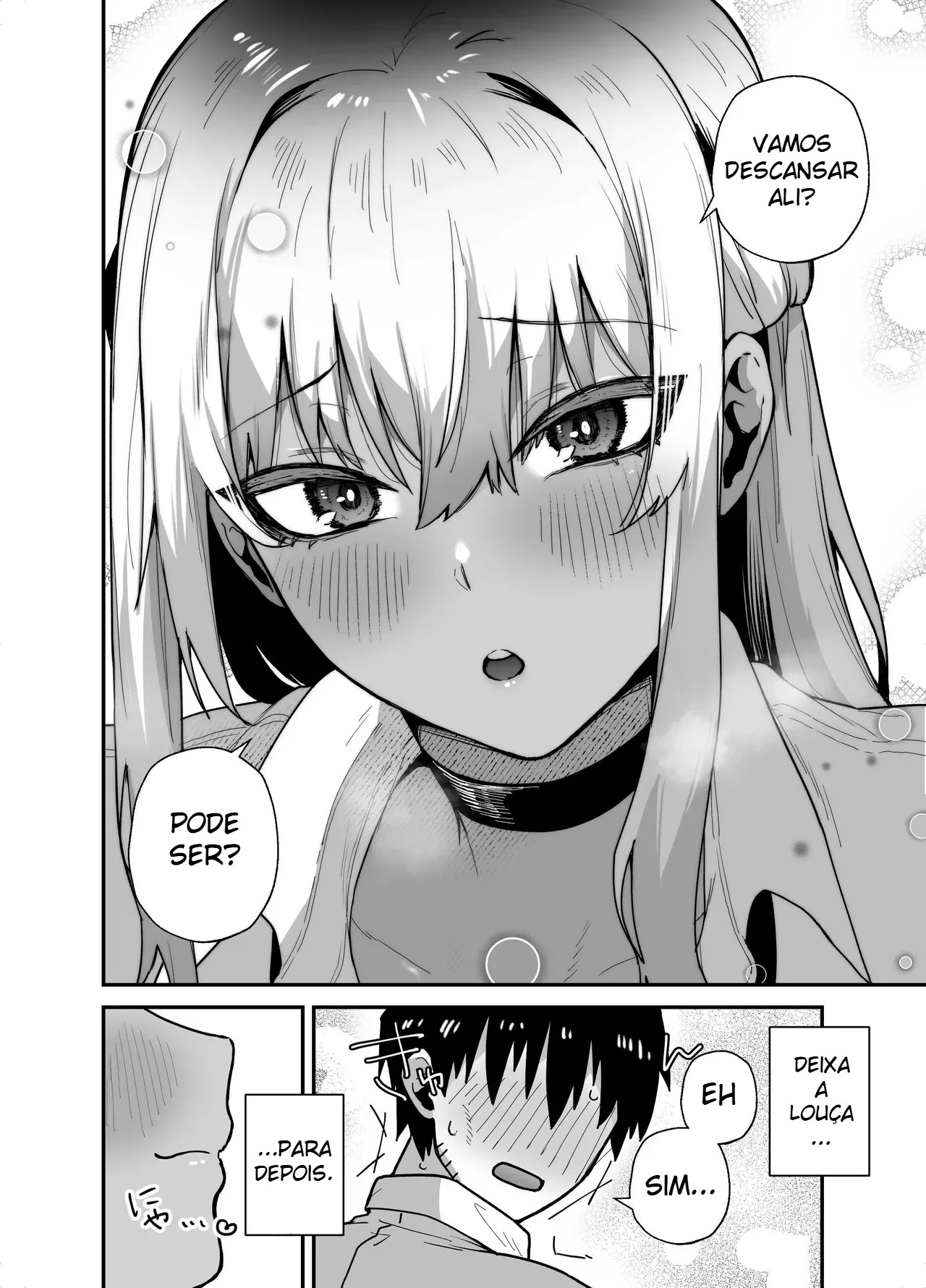 Retribuição da Gyaru: O Trabalhador Que Salvou Uma Gyaru Peituda de Um Rebelde E Acabou Tendo Um Romance Puro Com Ela - Página 17