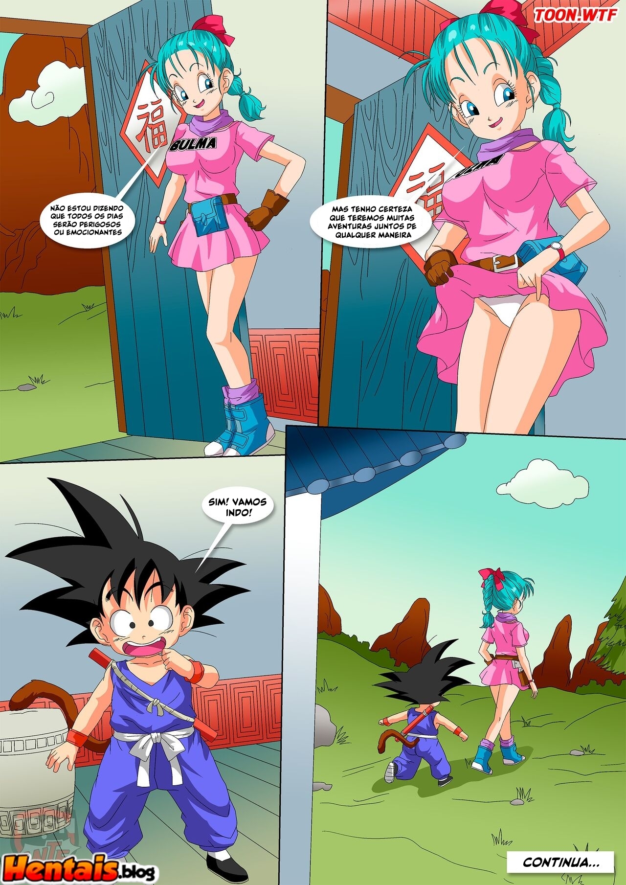 Dragon Ball Hentai: Tire as Mãos das Esferas do Dragão - Página 17