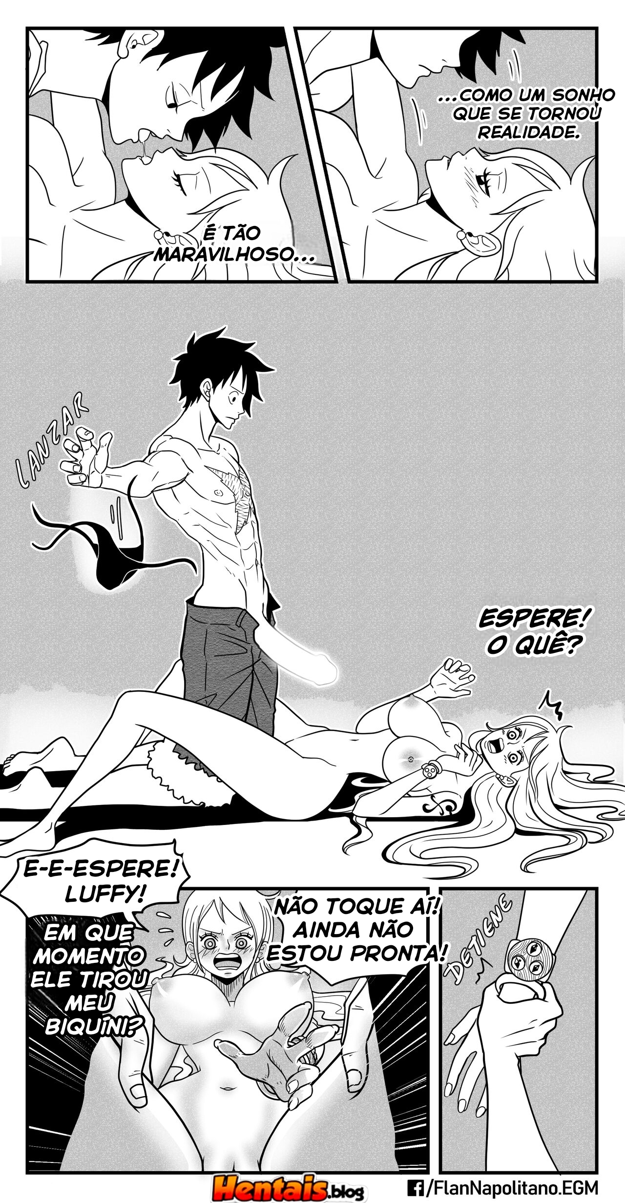 One Piece HQ Hentai: Flan Napolitan Cap.02 - Página 18