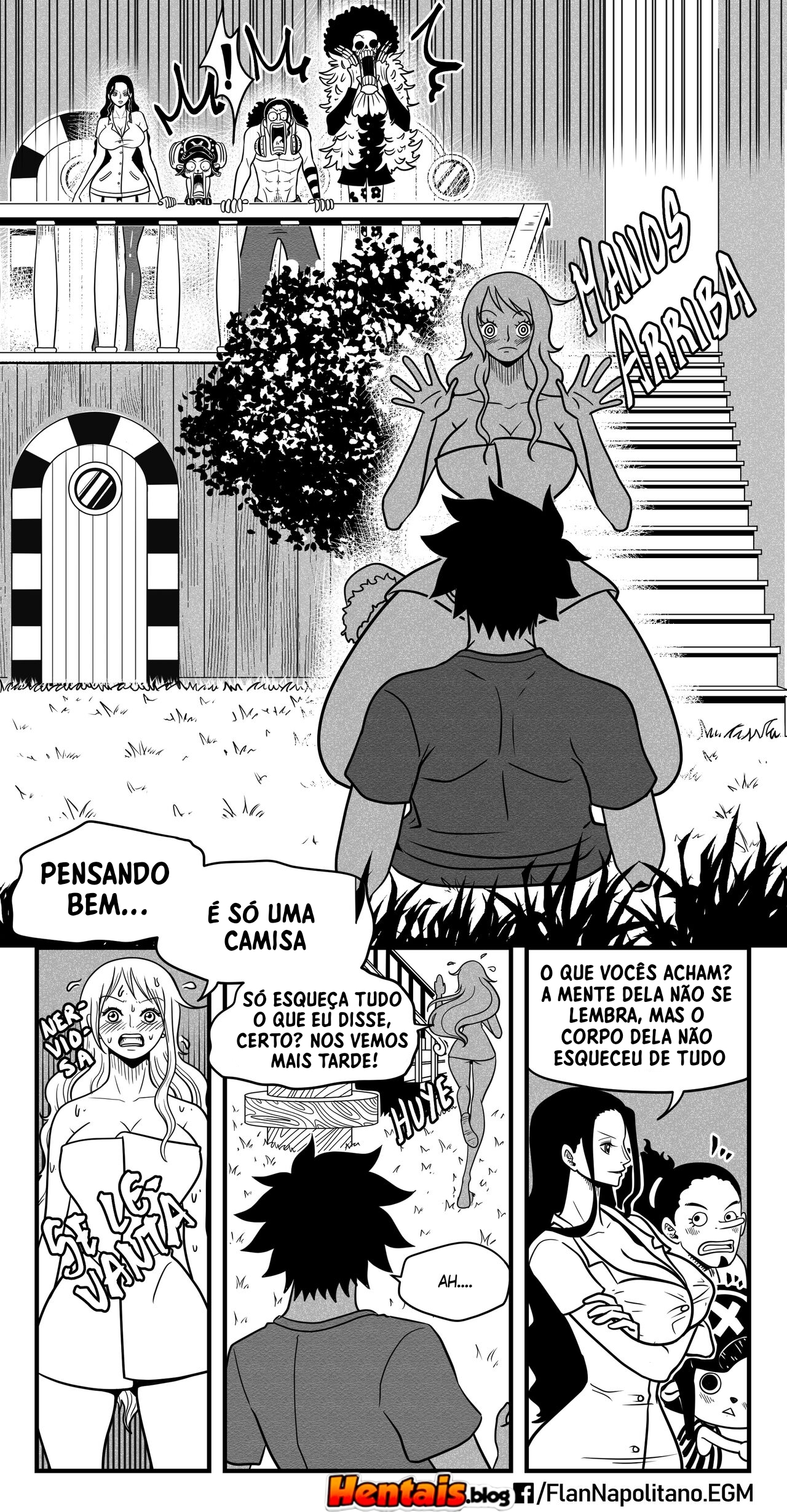 One Piece HQ Hentai: Flan Napolitan Cap.05 - Página 18