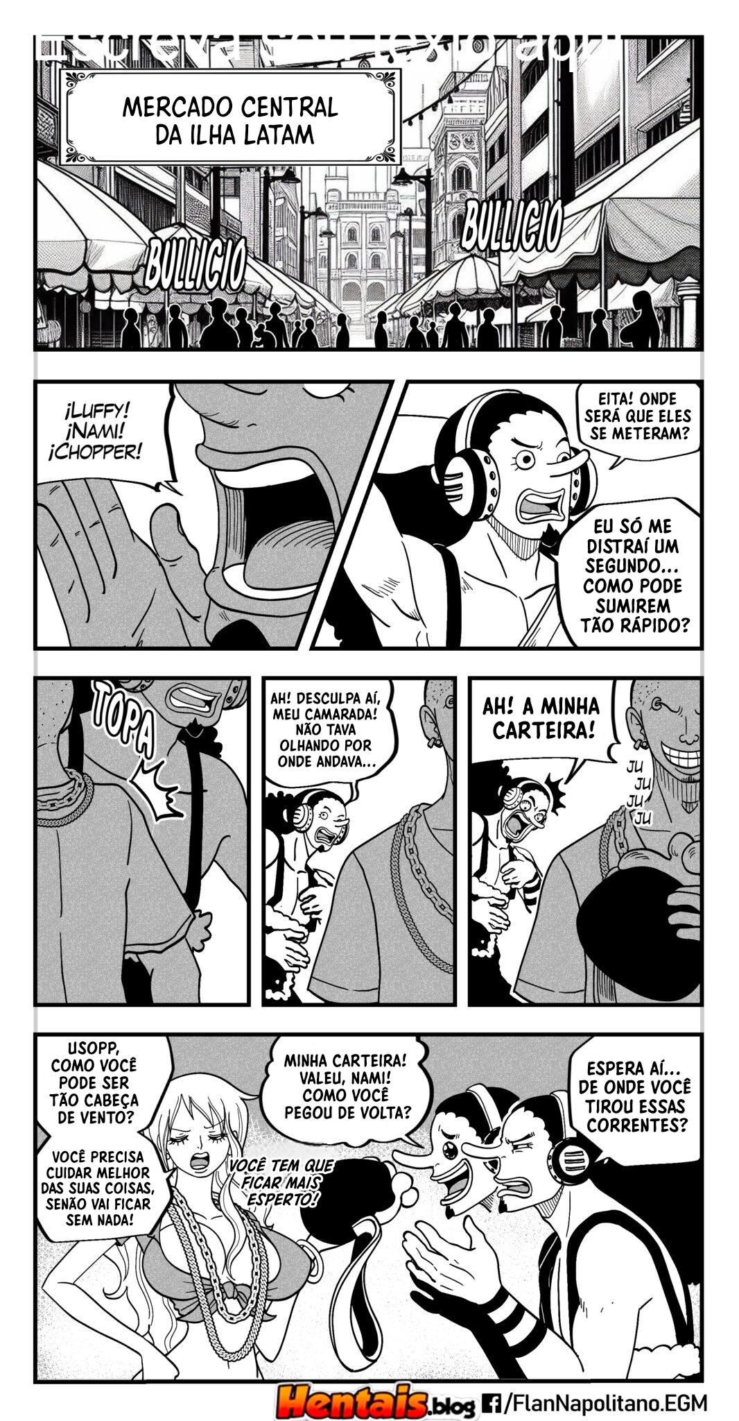 One Piece HQ Hentai: Flan Napolitan Cap.10 - Página 18