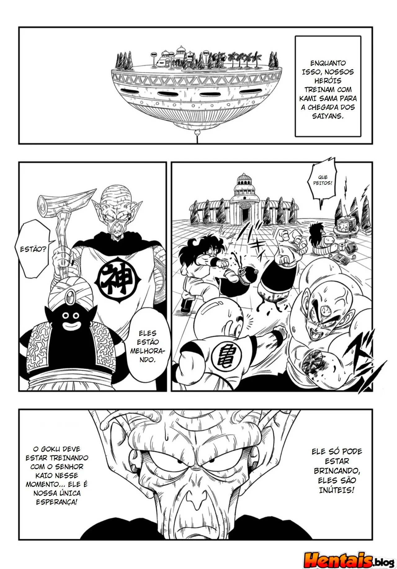 Dragon Ball z: A Hospitalidade da Princesa Serpente - Página 18