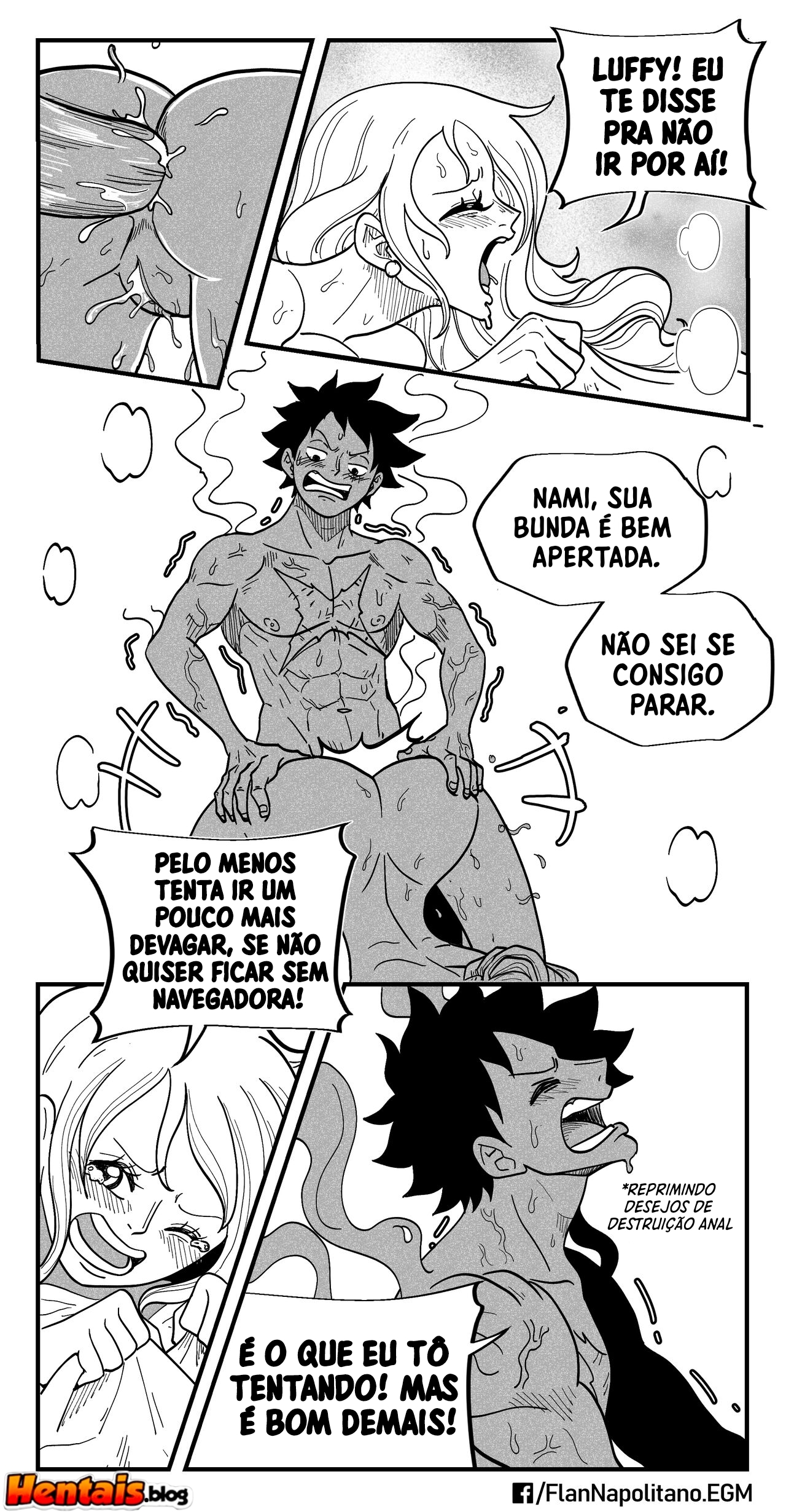 One Piece HQ Hentai: Flan Napolitan Cap.08 - Página 18