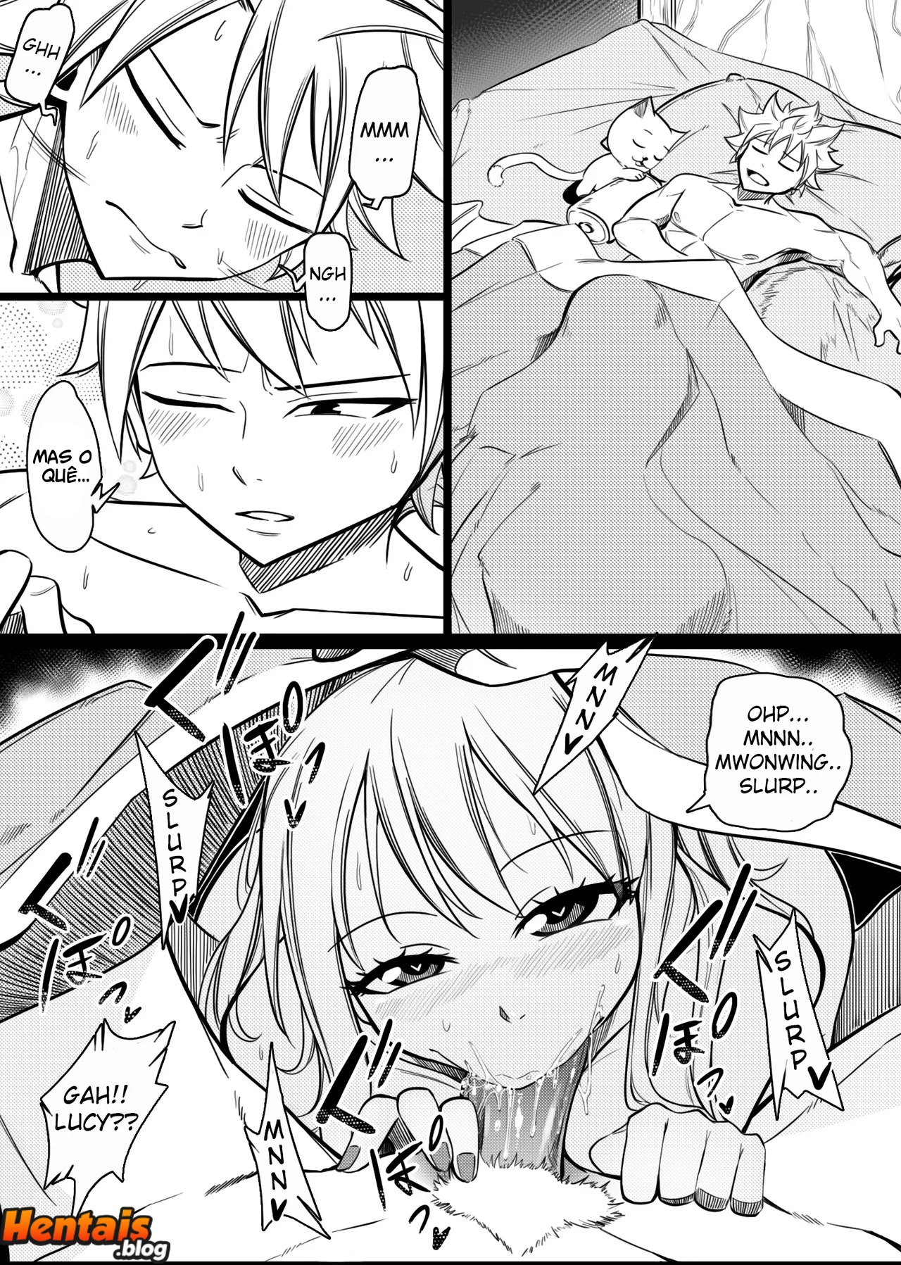 Fairy Tail Hentai: Calor de fada Cap.01 - Página 18
