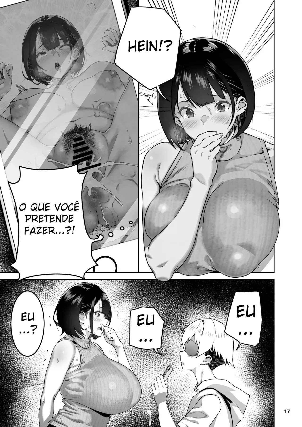 A Mãe do Meu Amigo – Como Ela É Peituda, Vou Tentar Foder Ela - Página 18