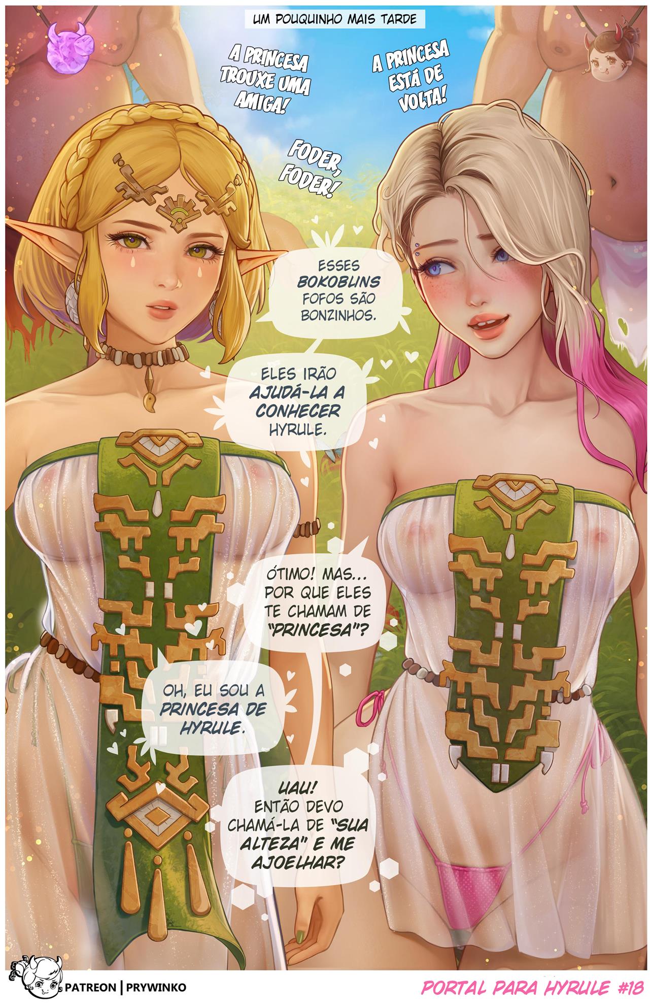 O Portal para Hyrule - Página 18
