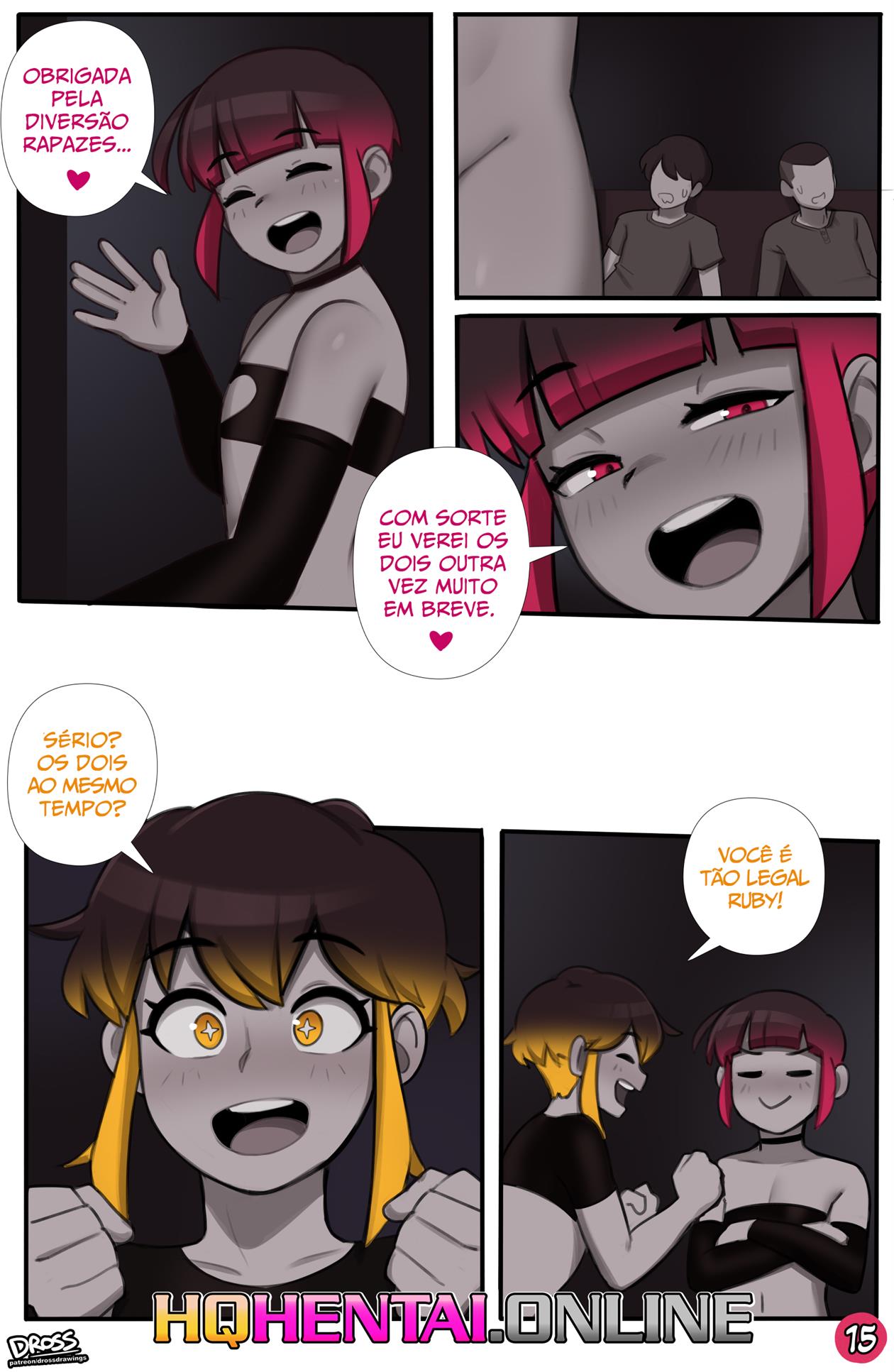 Ruby a Trap Safada - Página 18