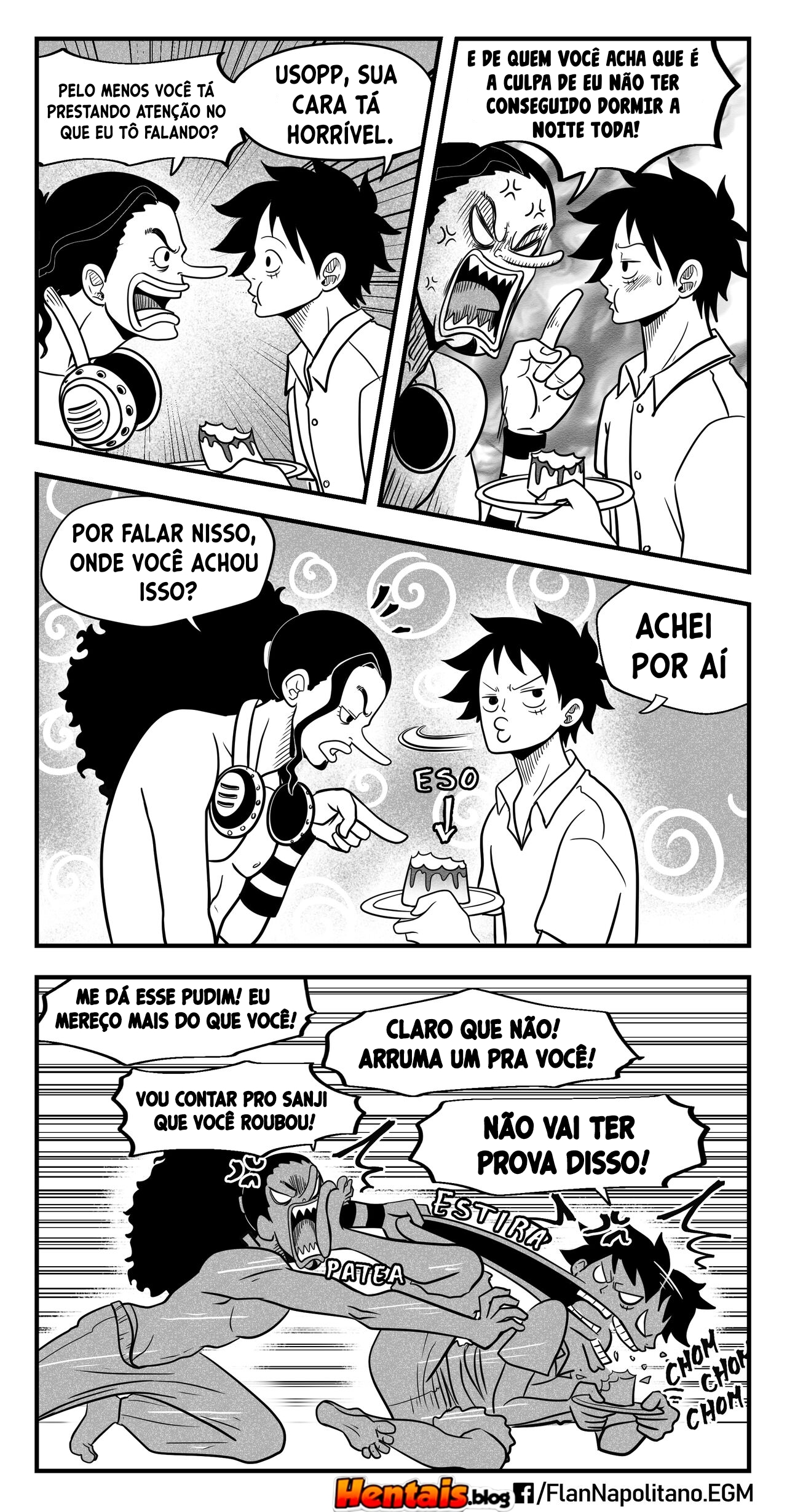 One Piece HQ Hentai: Flan Napolitan Cap.04 - Página 19