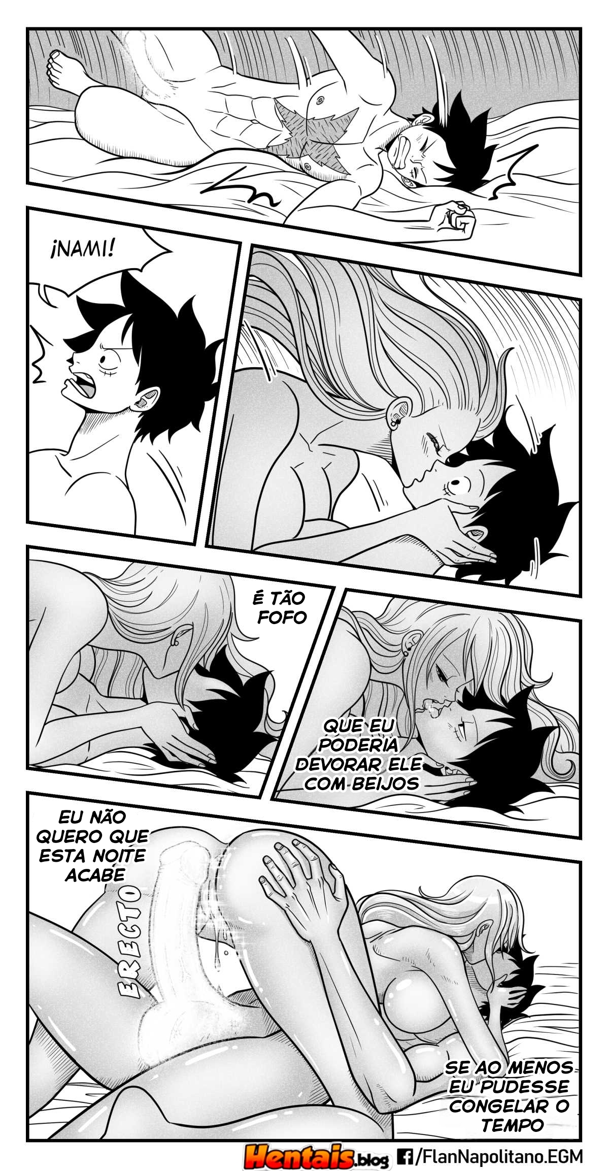 One Piece HQ Hentai: Flan Napolitan Cap.03 - Página 19