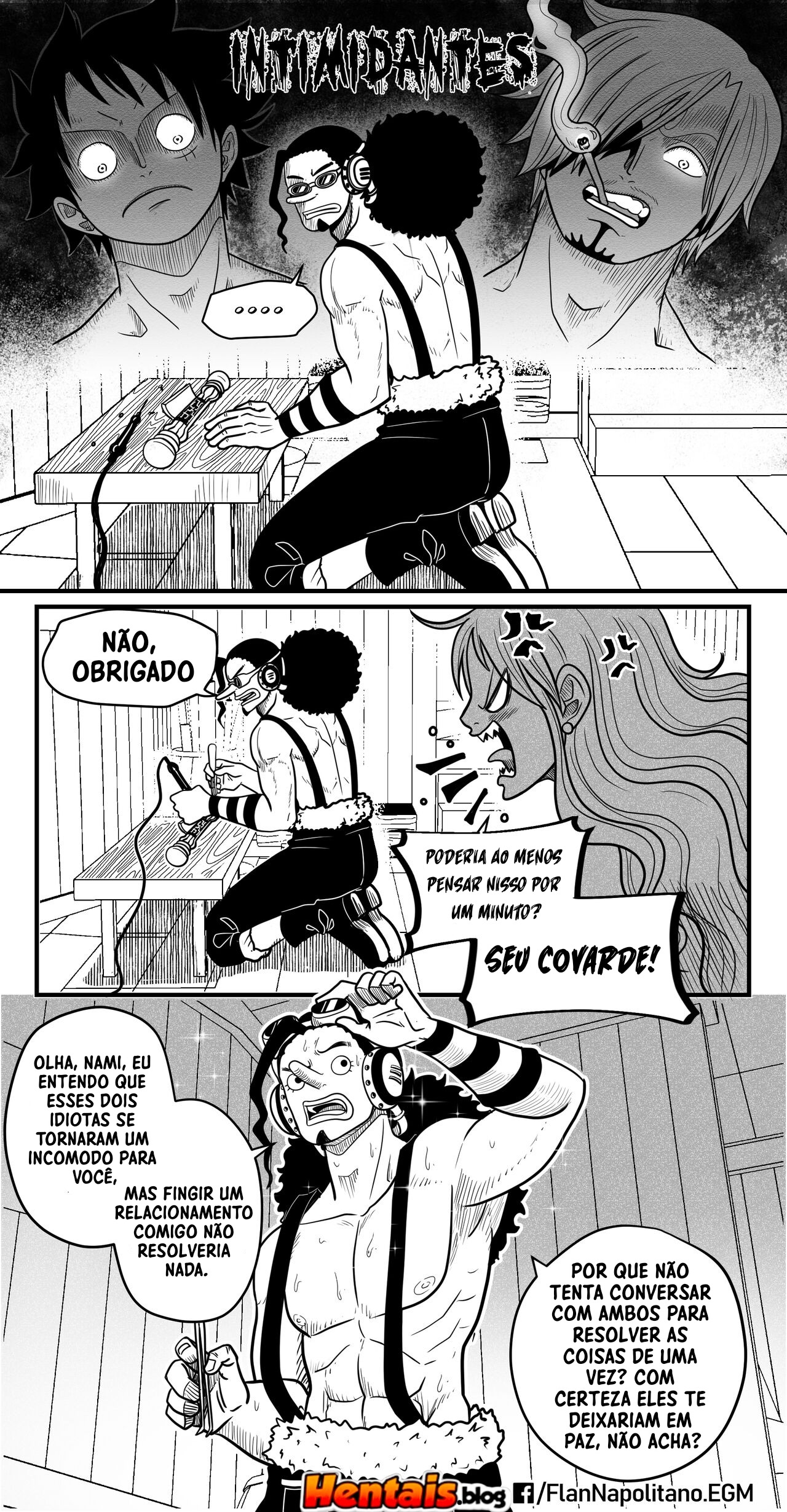 One Piece HQ Hentai: Flan Napolitan Cap.06 - Página 19