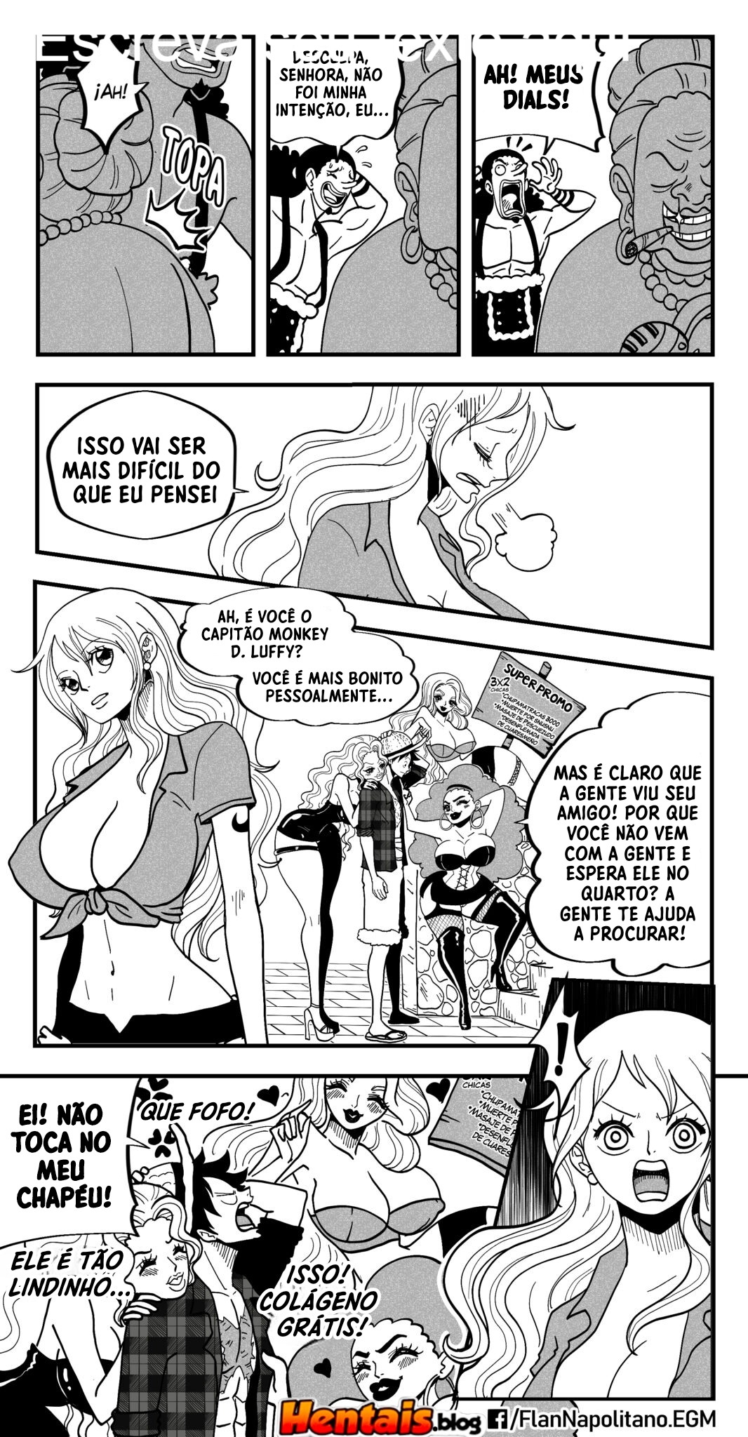 One Piece HQ Hentai: Flan Napolitan Cap.10 - Página 19