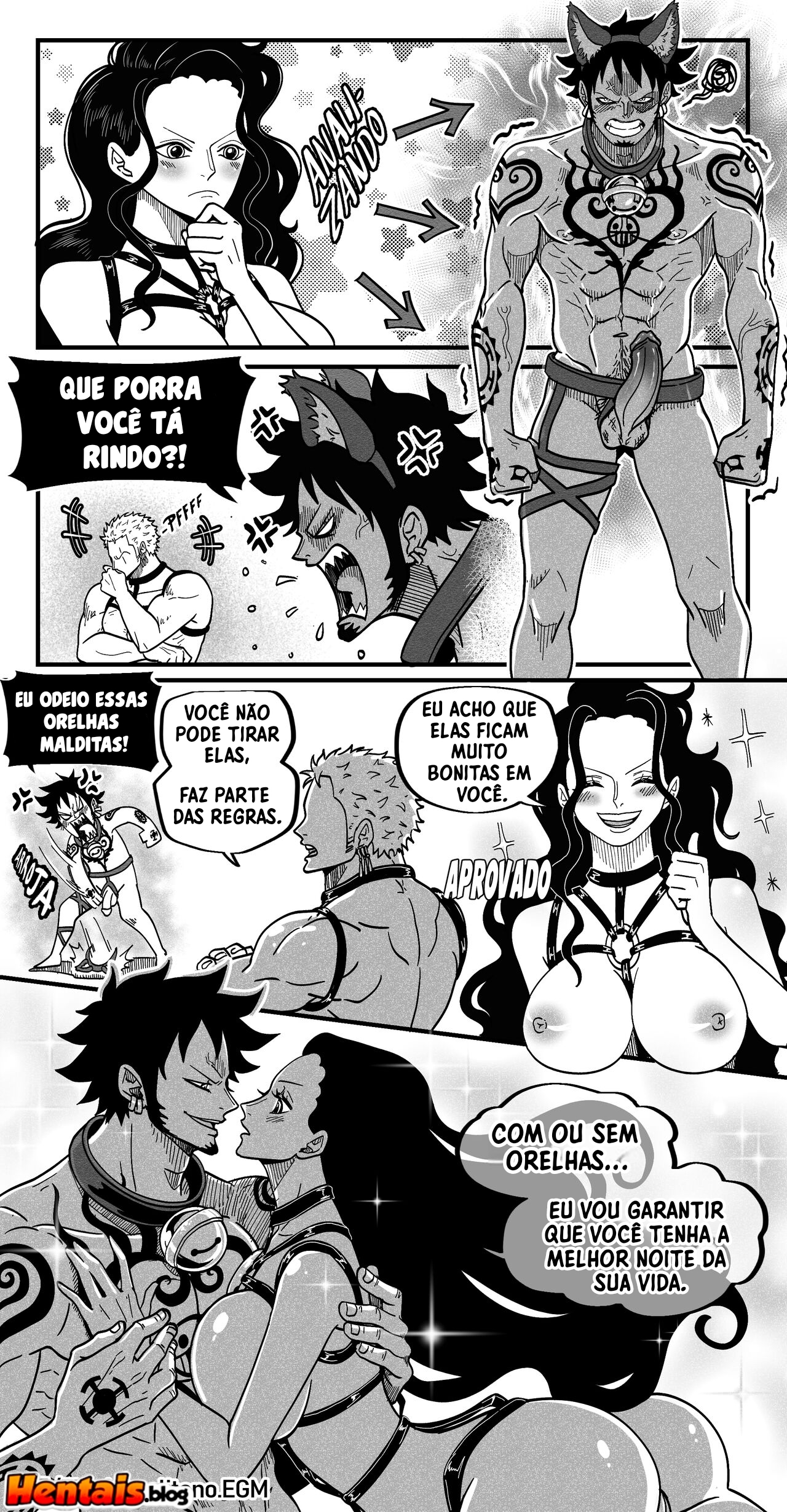 One Piece HQ Hentai: Flan Napolitan Cap.08 - Página 19