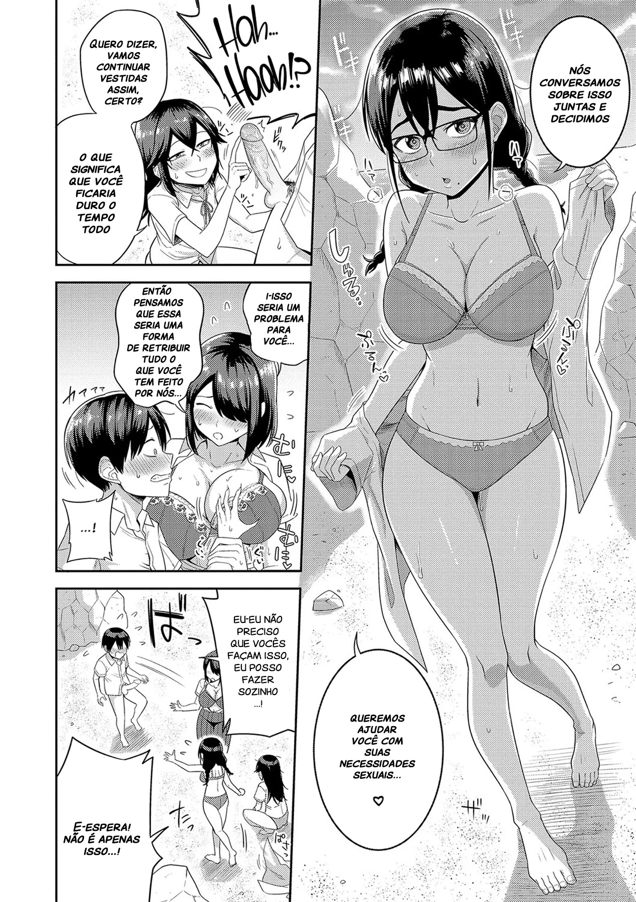Vida de Harem Em Uma Ilha Cheia De Mulheres - Página 19