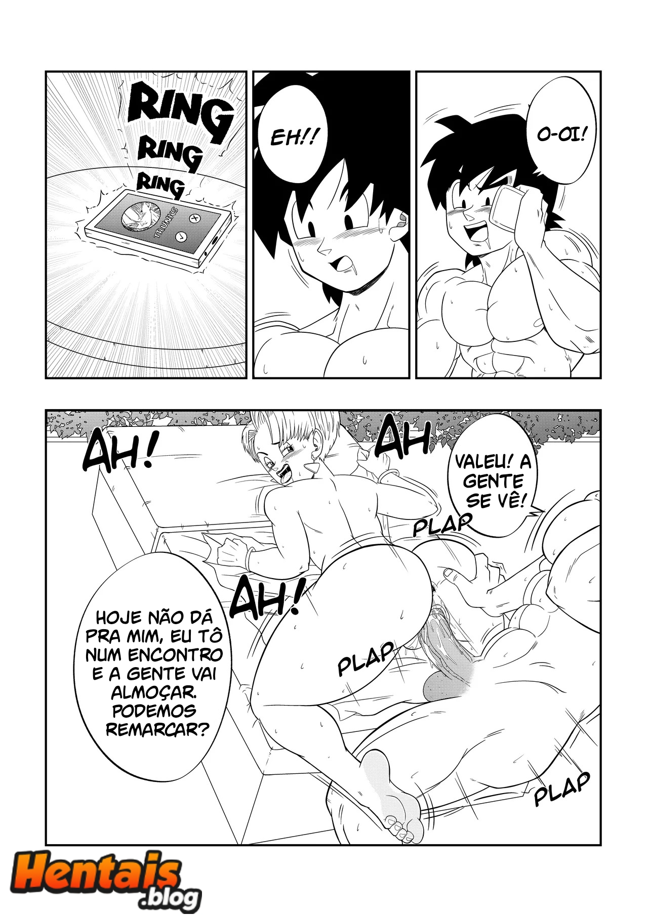 Dragon Ball Hentai: Fogo Oeste Capital Cap.01 - Página 19