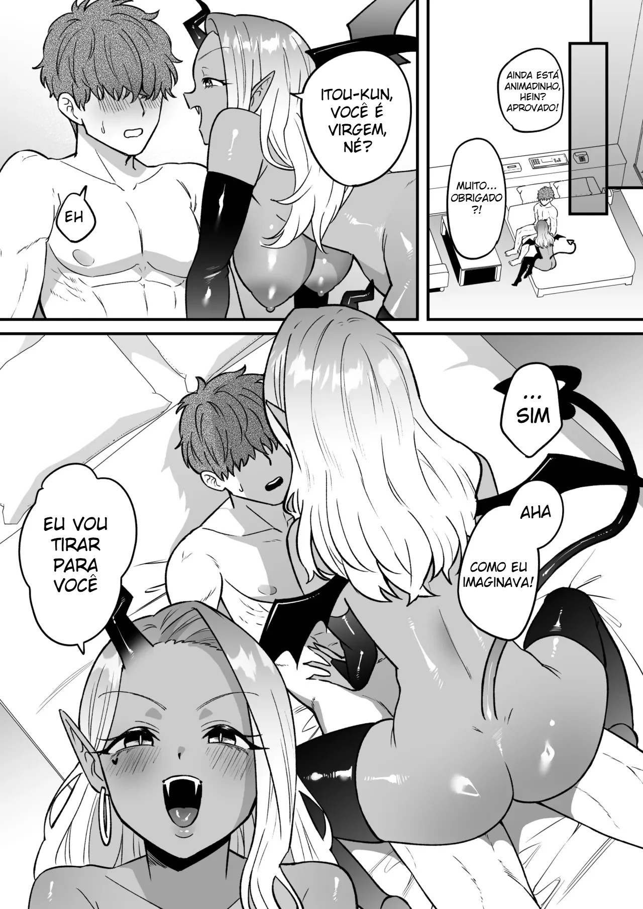 Acontece Que a Mulher do Meu Trabalho Era Uma Succubus Super Safada?! - Página 19