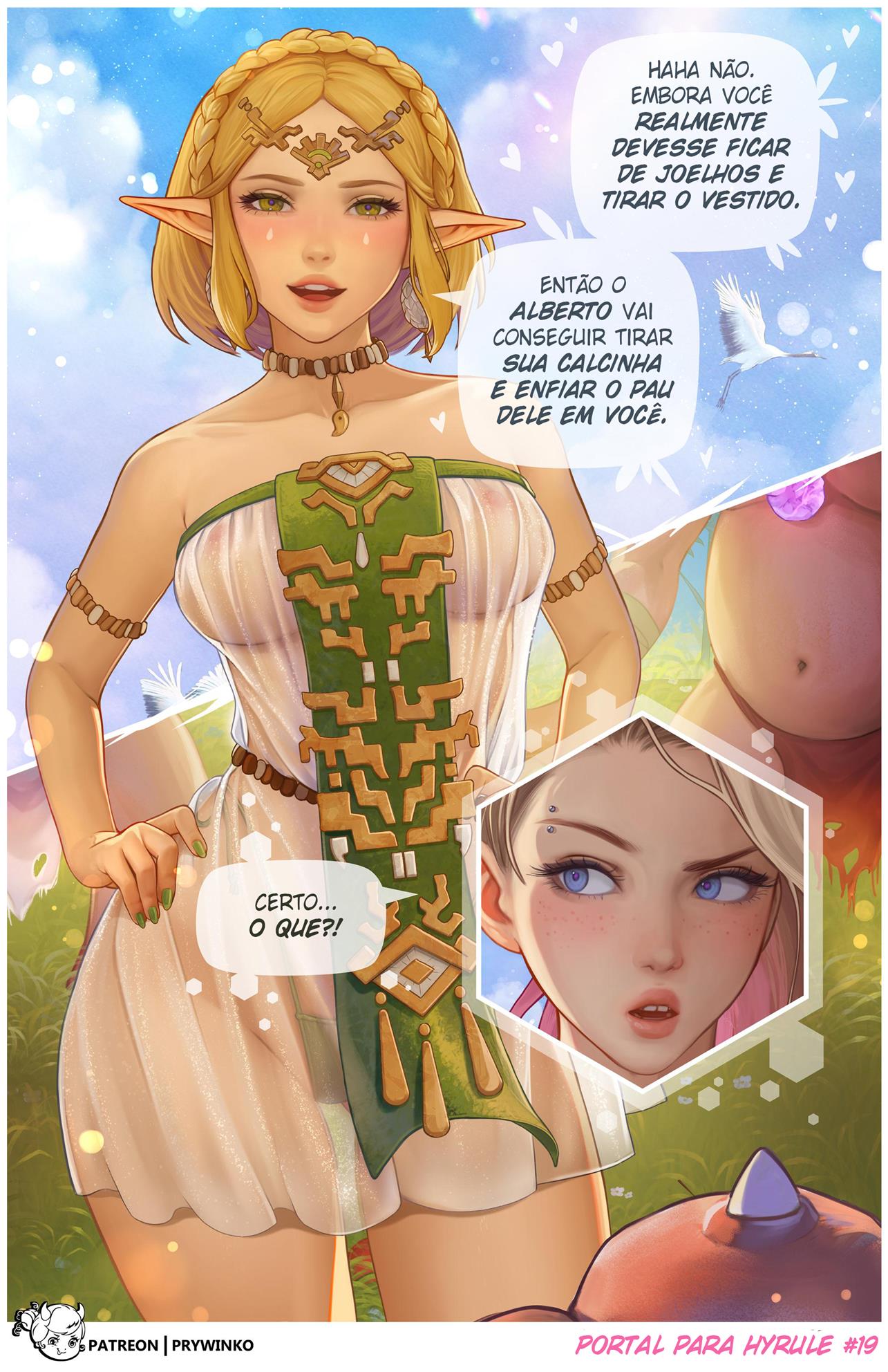 O Portal para Hyrule - Página 19