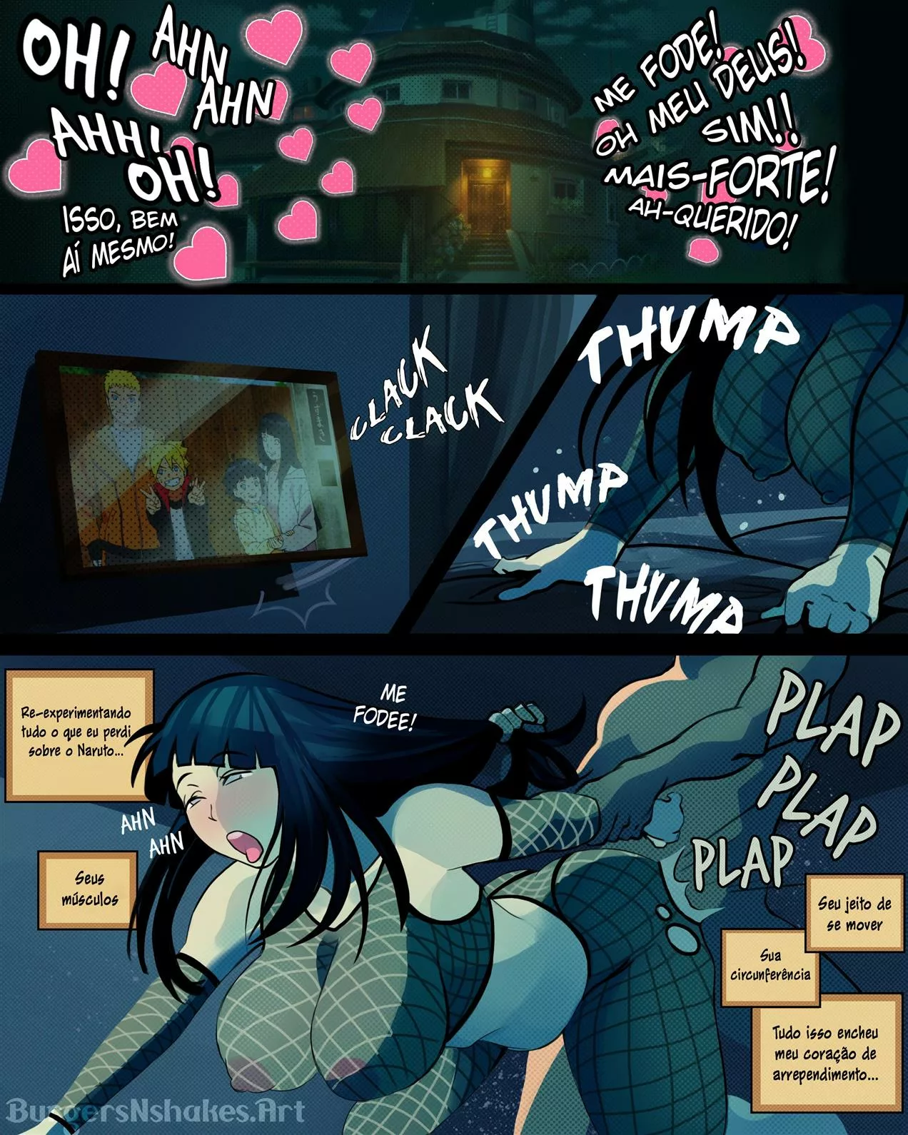 Five Nights at Freddy’s Porno: Roxy Depois de Escurecer Cp.02 - Página 19
