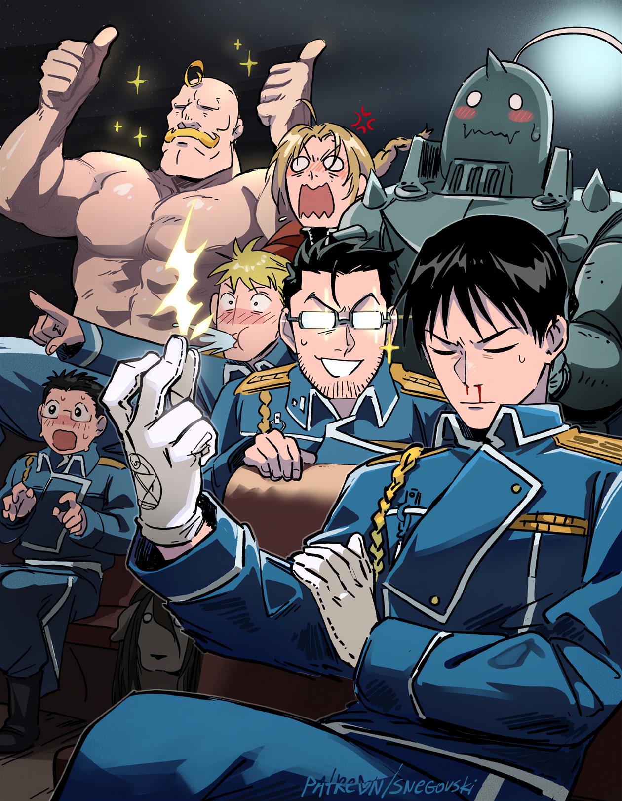 Roy Mustang e Riza Hawkeye - Página 2