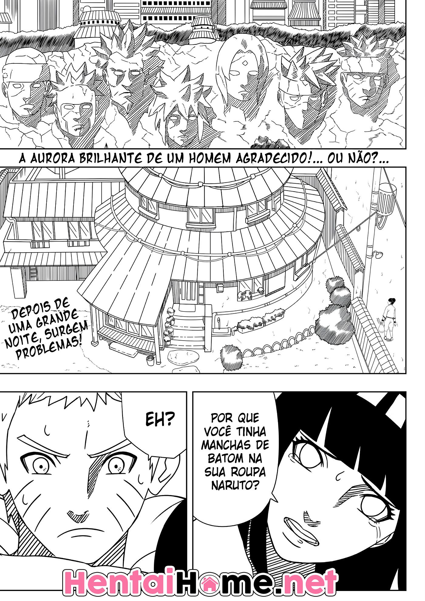 Boruto Porno: O Desejos Obscuros de Hanabi - Página 2