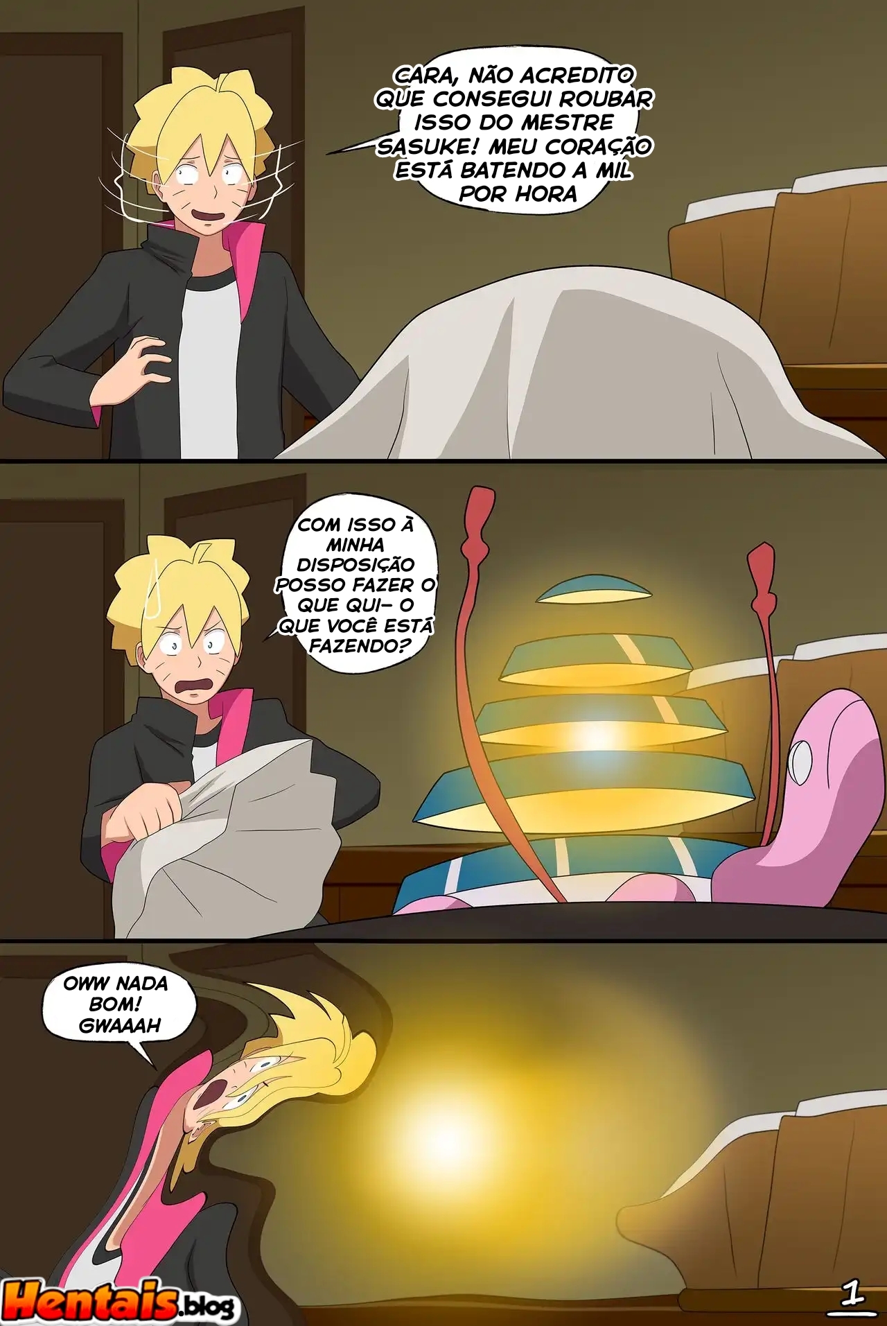 Naruto Hentai: O Erro de Tsunade - Página 2
