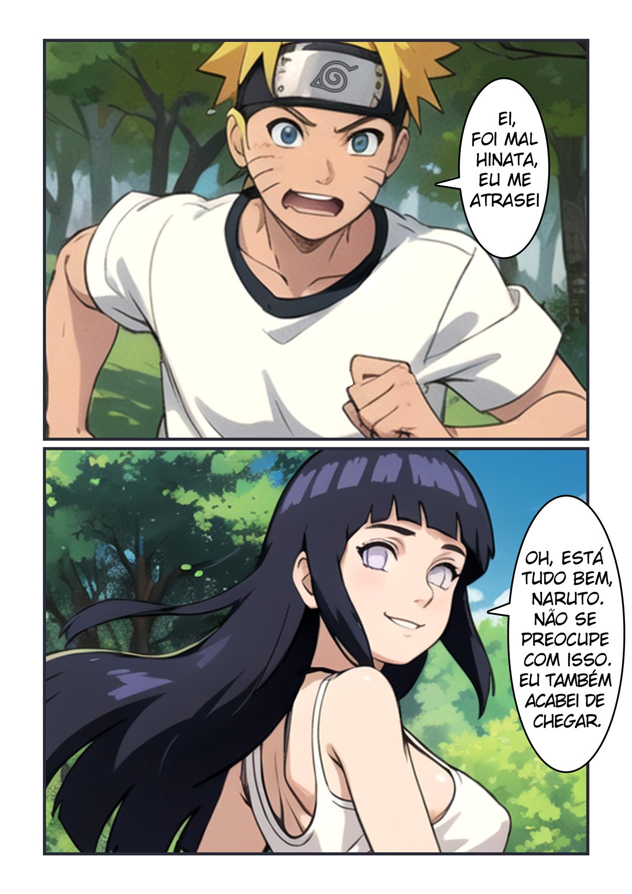 Fodendo a Hinata na Casa Abandonada - Página 2