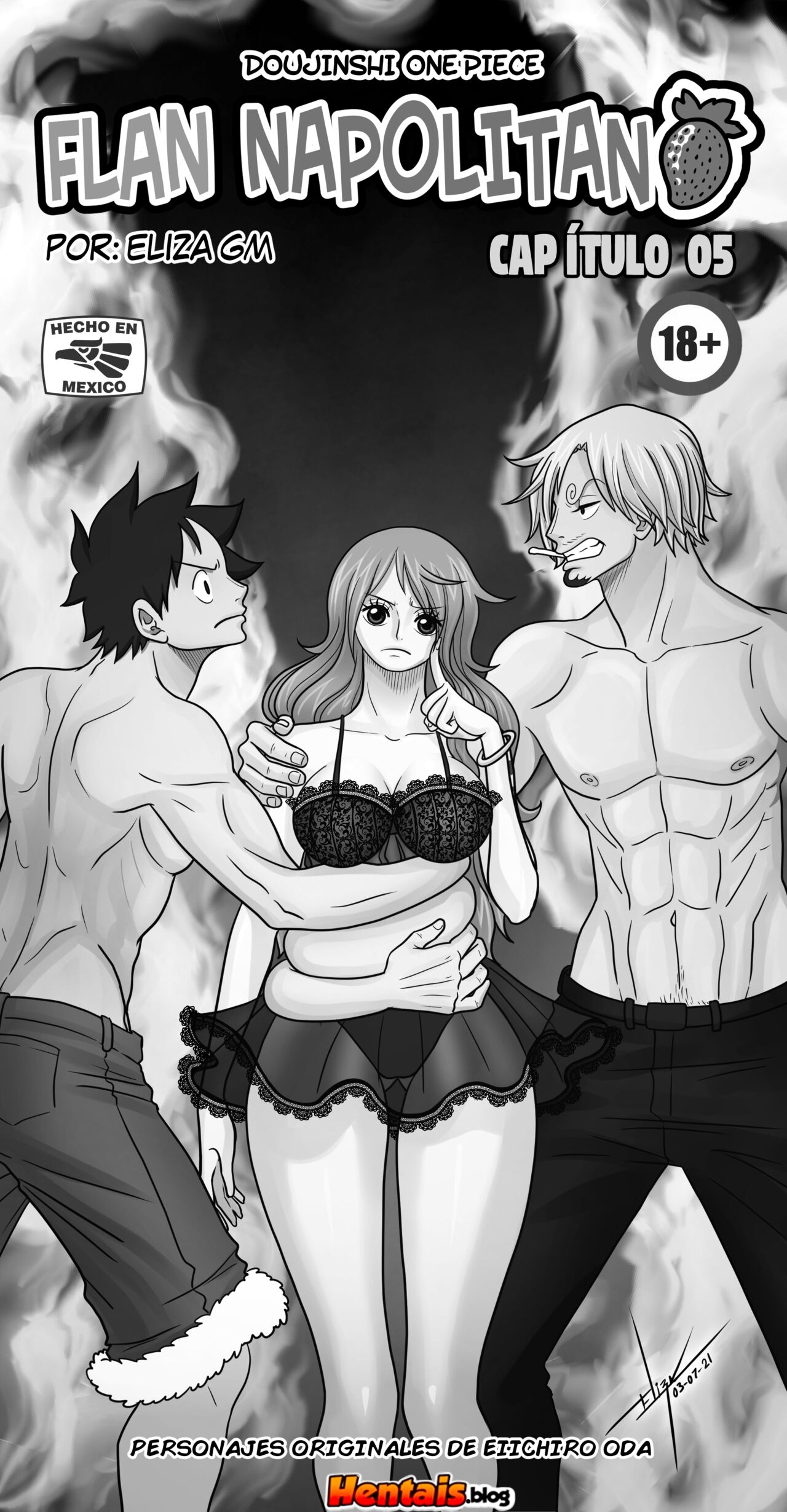 One Piece HQ Hentai: Flan Napolitan Cap.05 - Página 2