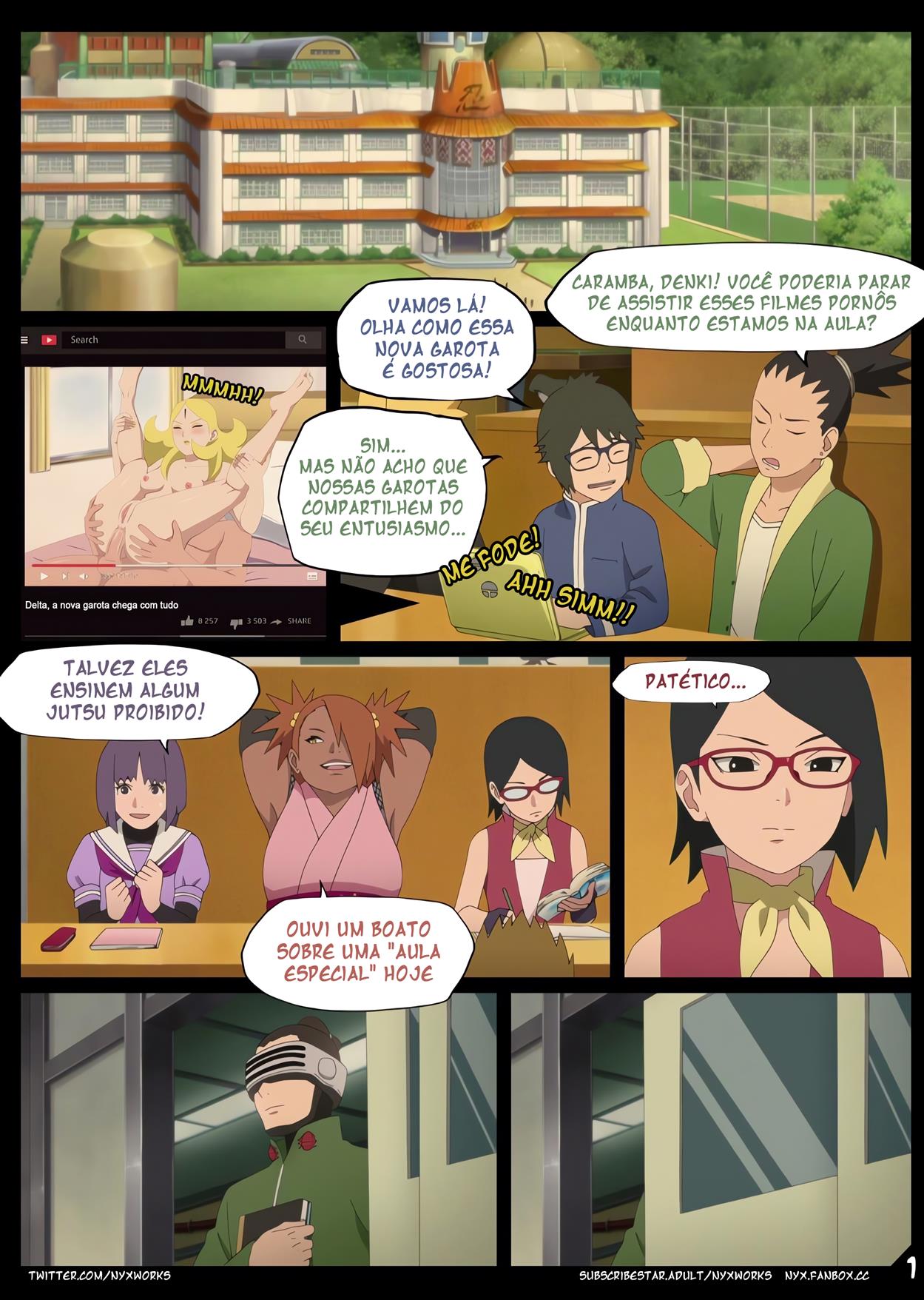 Educação sexual das kunoichis - Página 2