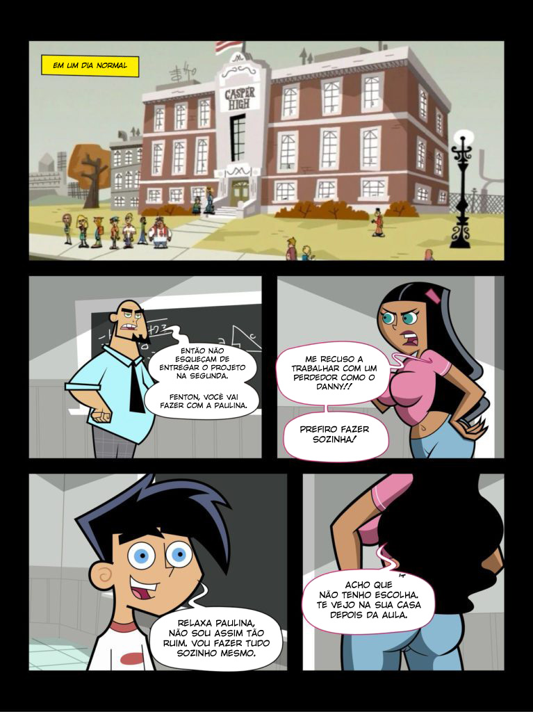 Danny Phantom HQ Porno: Lição de Casa - Página 2
