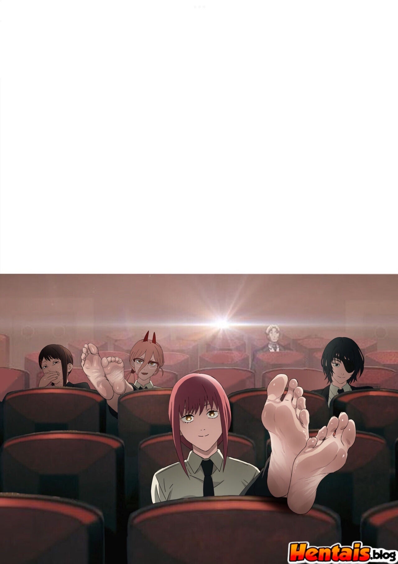 Chainsaw Man HQ Hentai: Fetiche Por Pés - Página 2