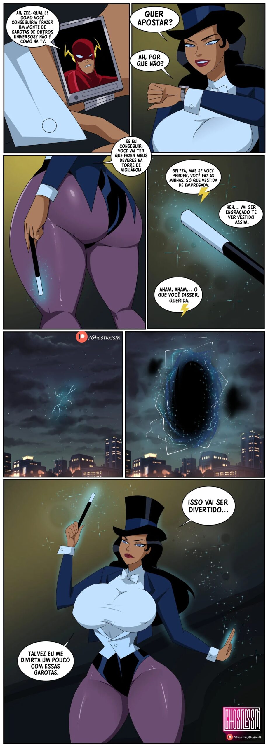 Teen Titans HQ Hentai: Noite Sinistra - Página 2