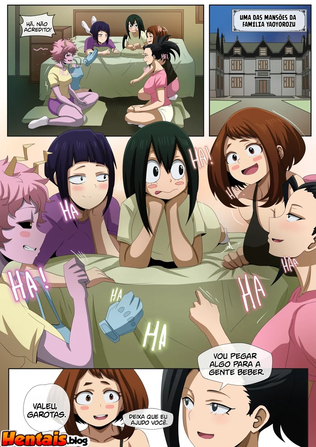 Boku No Hero Hentai: Corrupção de Heroína VL.3 - Página 2