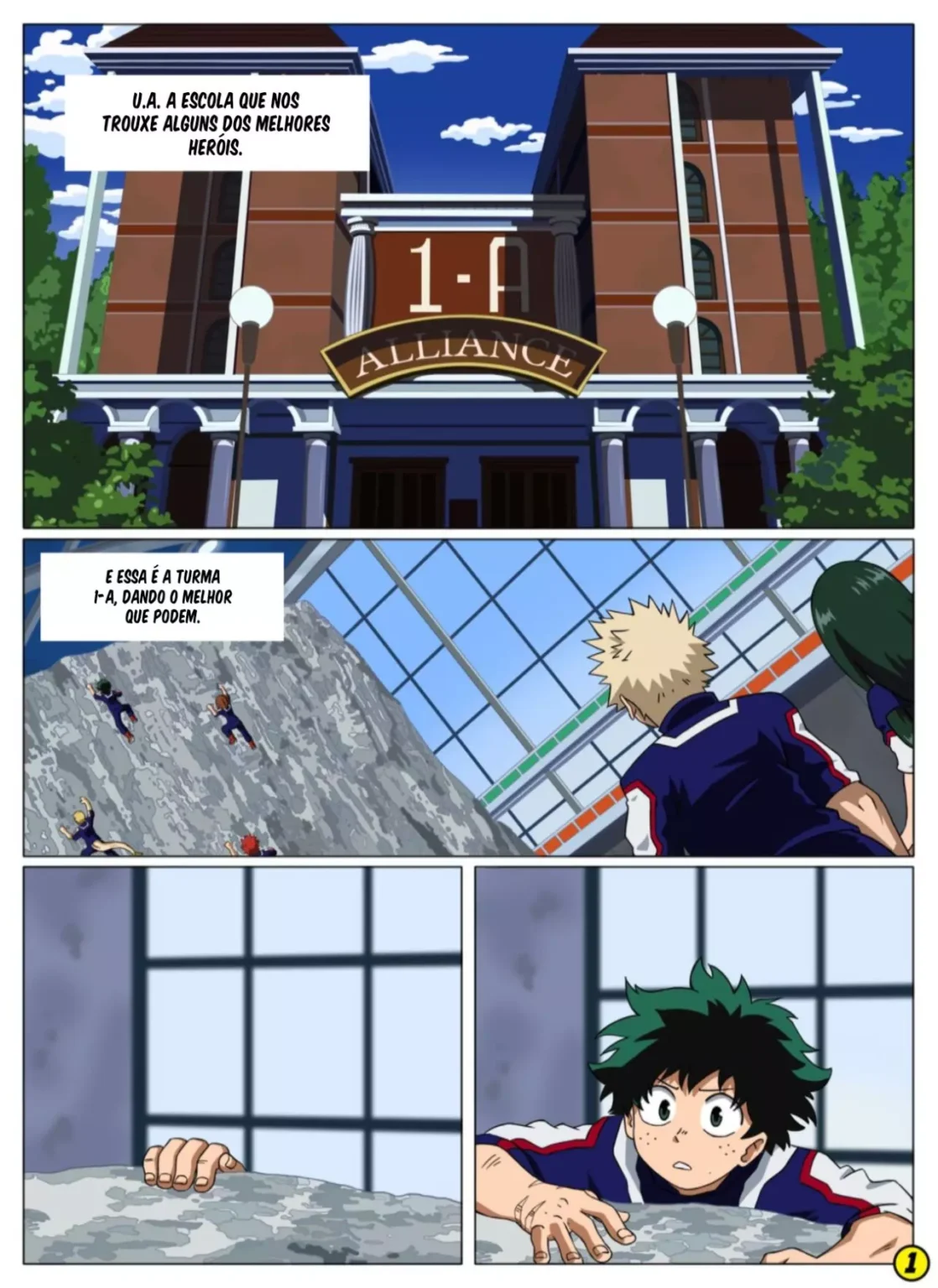 Boku No Hero Porno: Vejo Você No Hero Academia - Página 2
