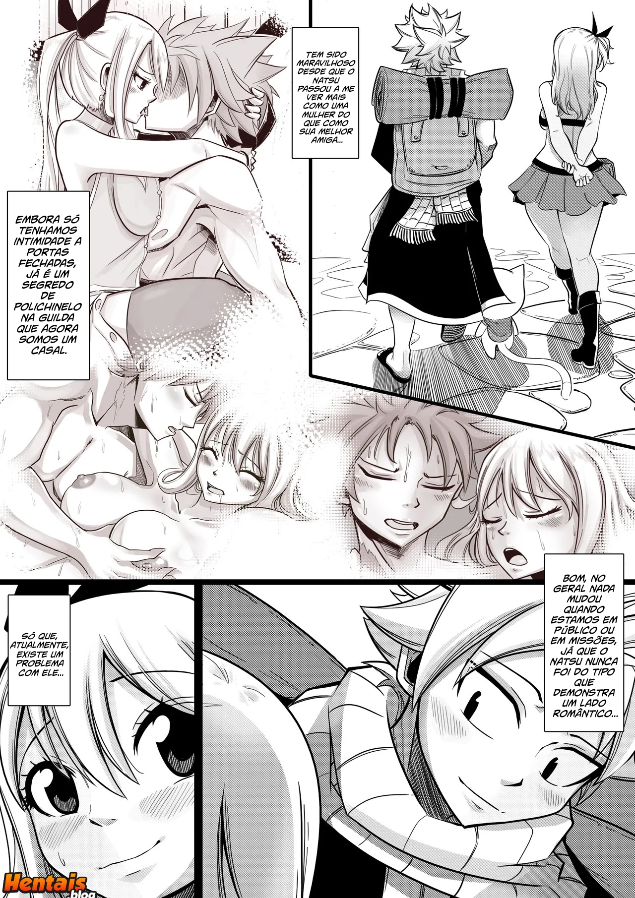 Fairy Tail Hentai: Calor de fada Cap.02 - Página 2