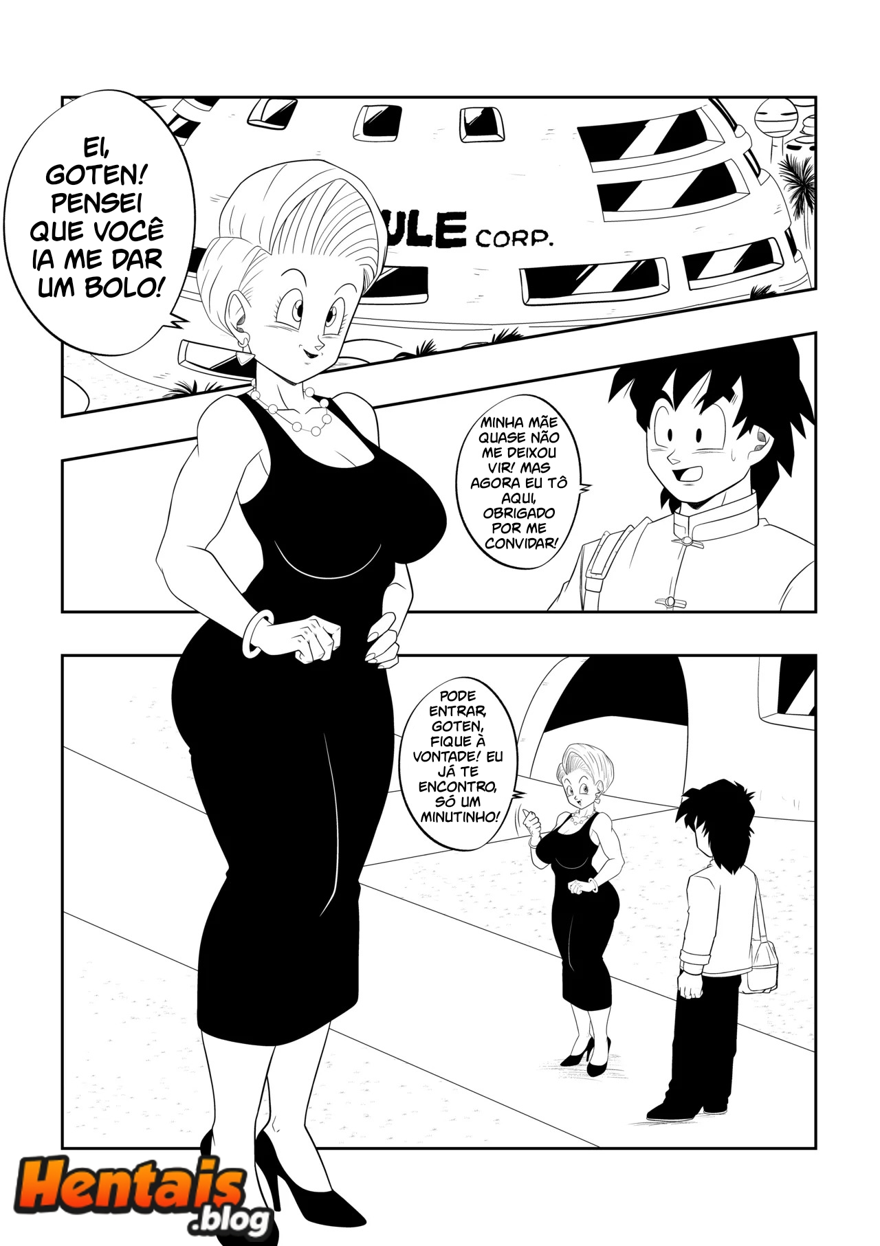 Dragon Ball Hentai: Fogo Oeste Capital Cap.01 - Página 2
