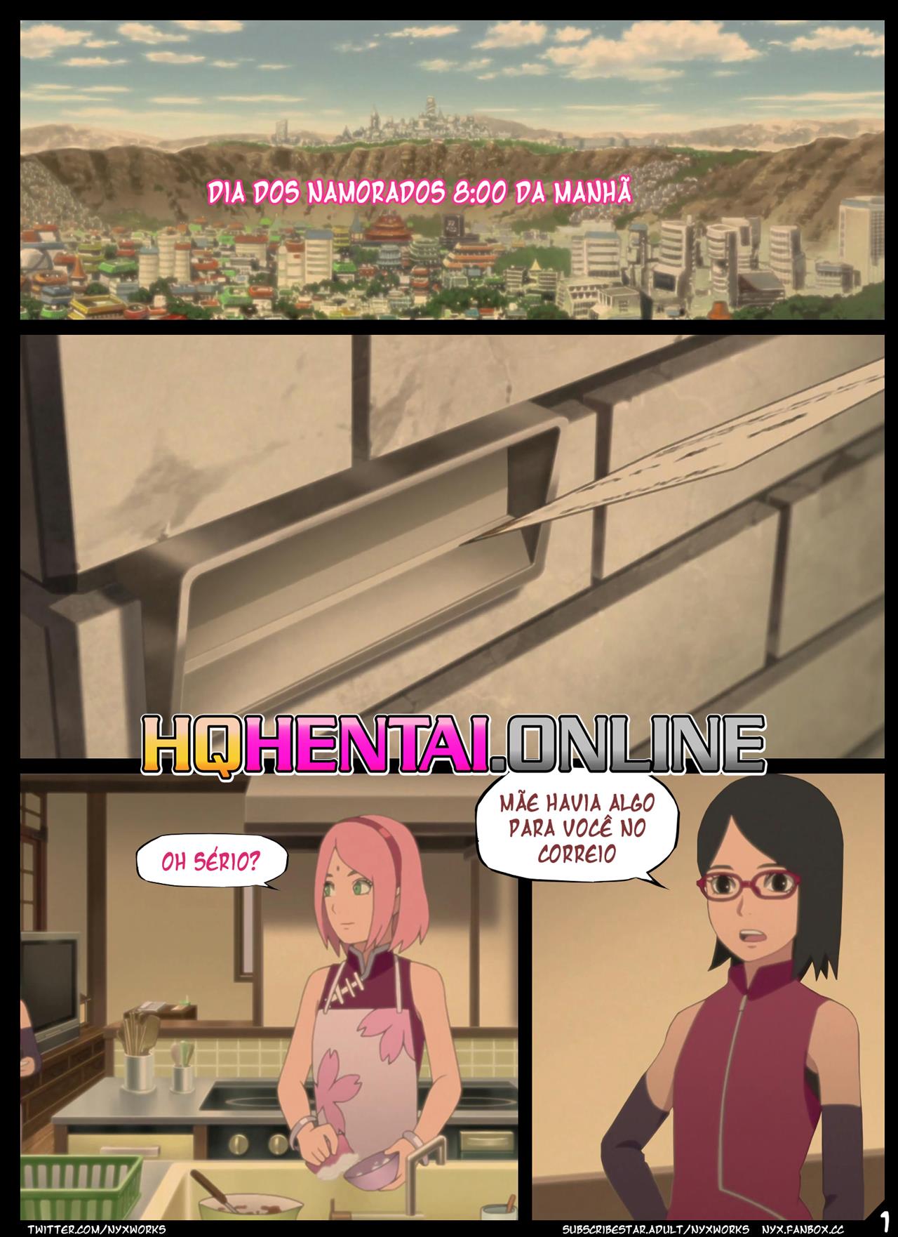 Passando o dia dos namorados com a Sakura - Página 2