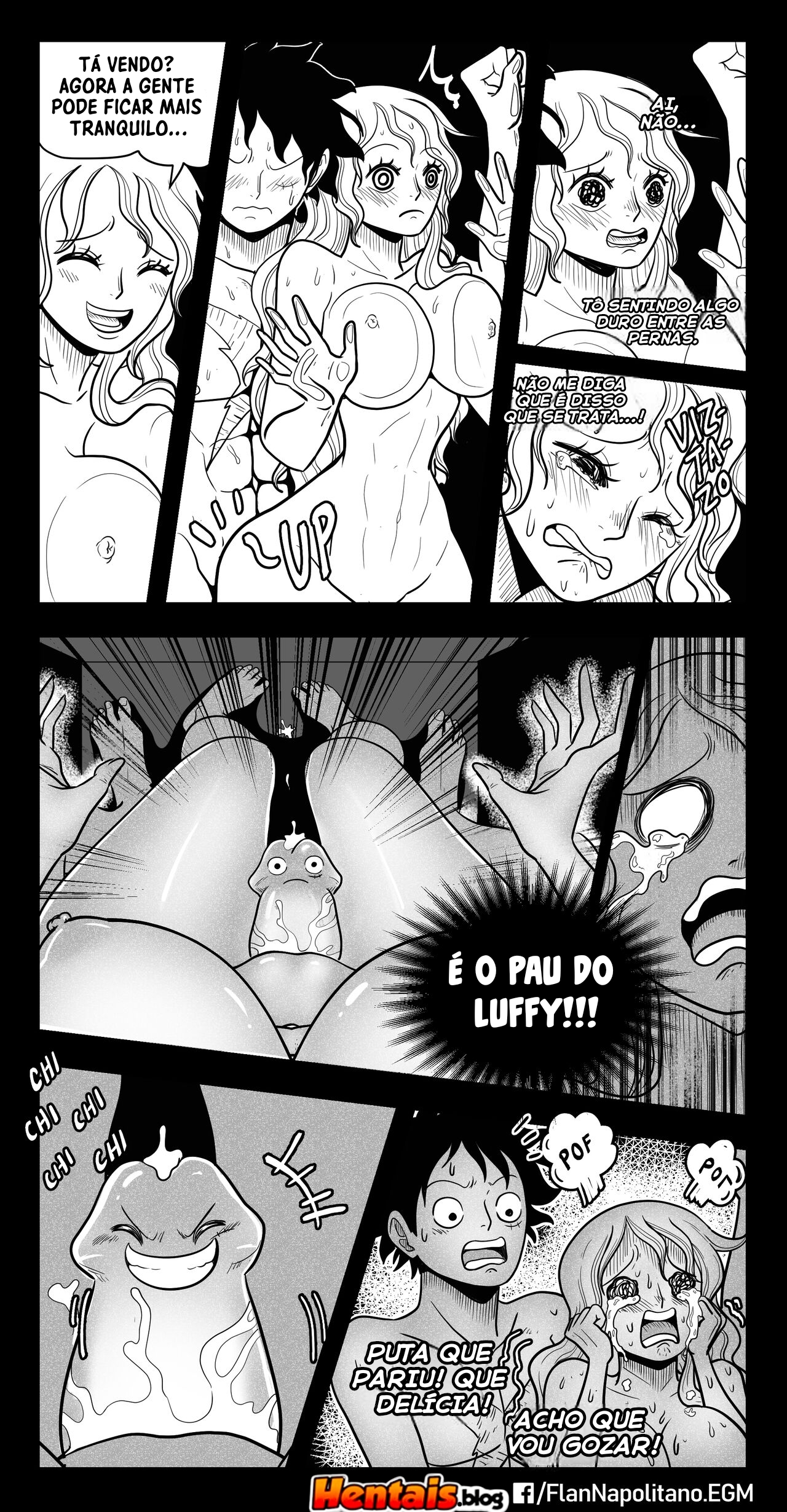 One Piece HQ Hentai: Flan Napolitan Cap.07 - Página 20