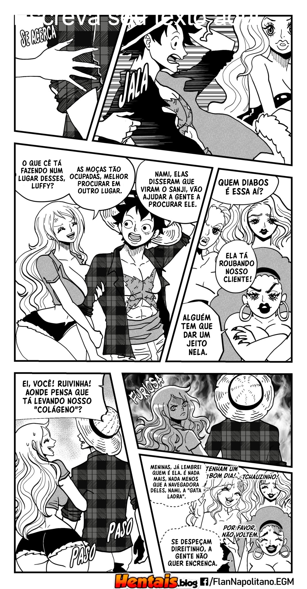 One Piece HQ Hentai: Flan Napolitan Cap.10 - Página 20