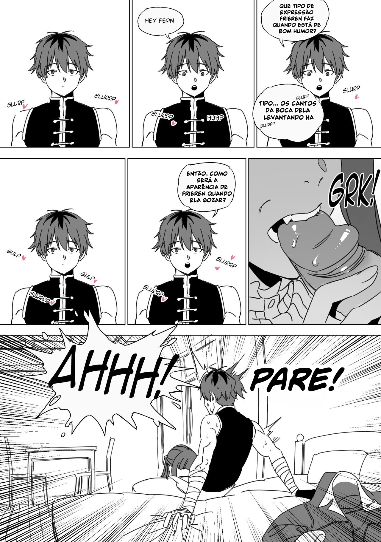 Sousou no Frieren HQ Hentai: Frieren Derrotada - Página 20