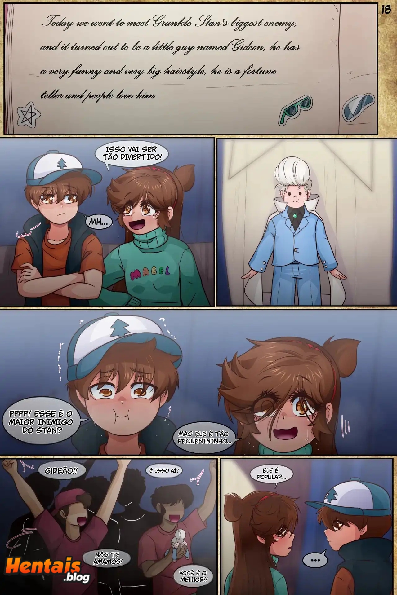 Gravity Falls Hentai: Gravity Fake Cap.03 - Página 20
