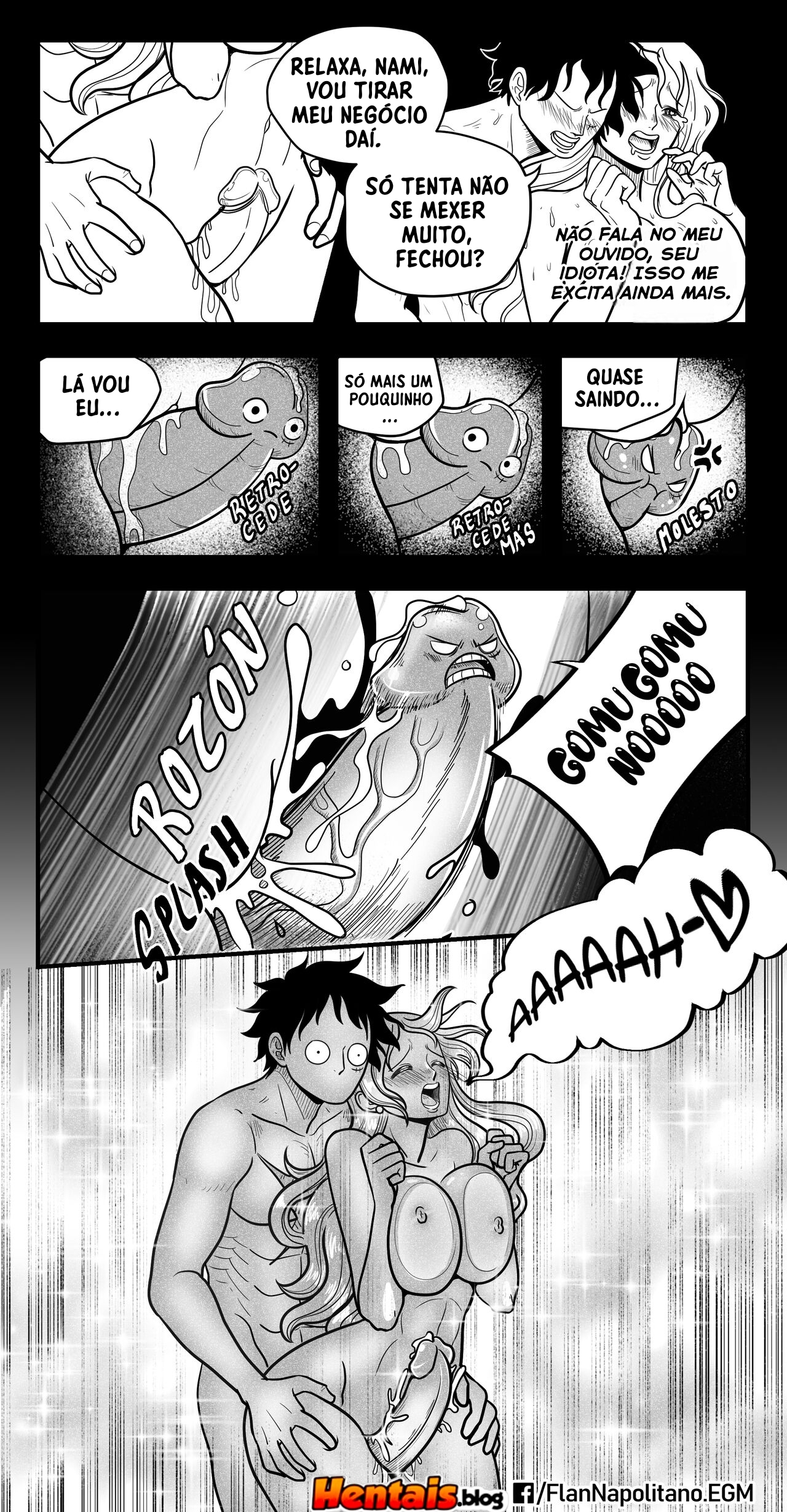 One Piece HQ Hentai: Flan Napolitan Cap.07 - Página 21