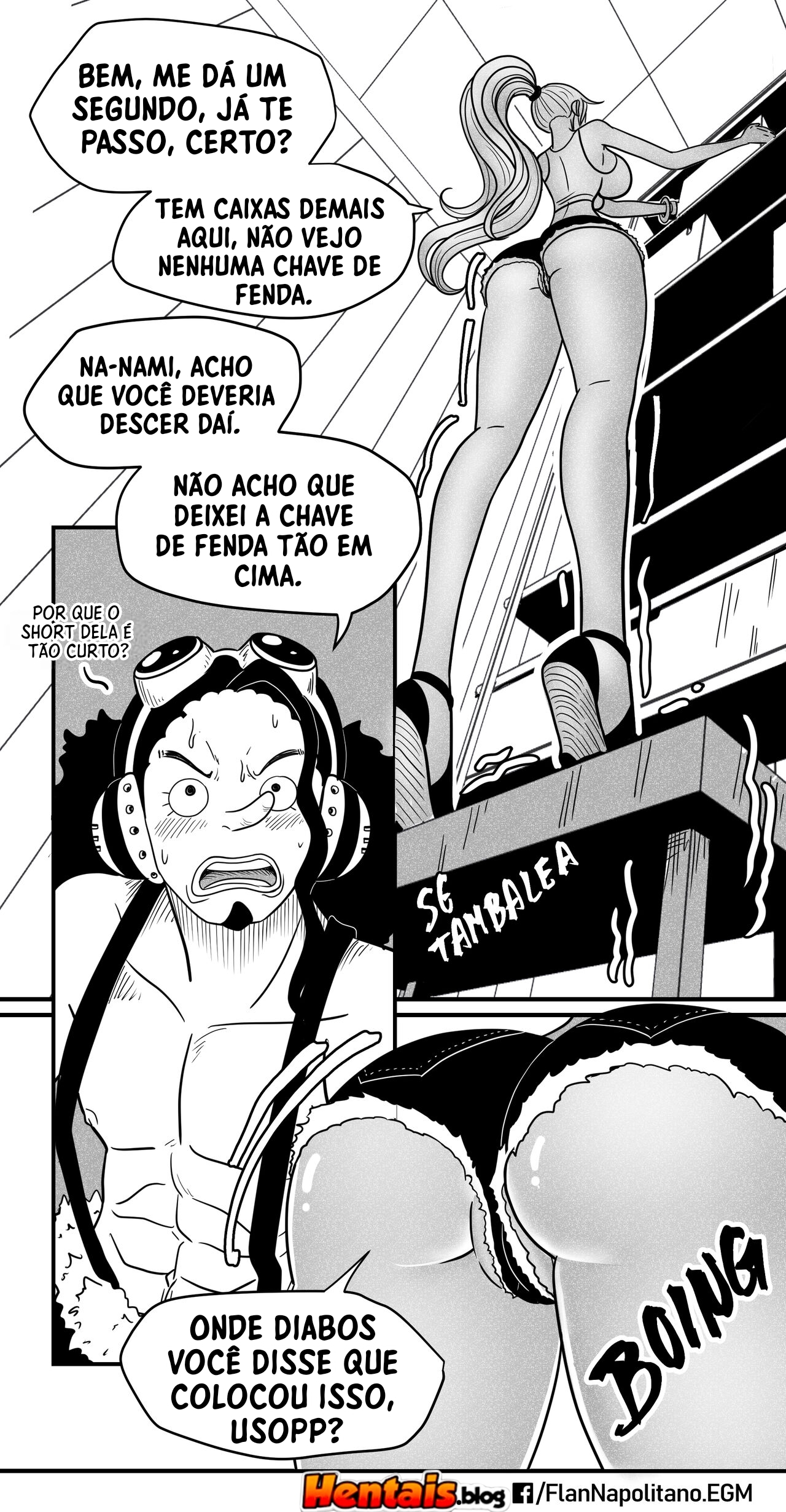 One Piece HQ Hentai: Flan Napolitan Cap.06 - Página 21