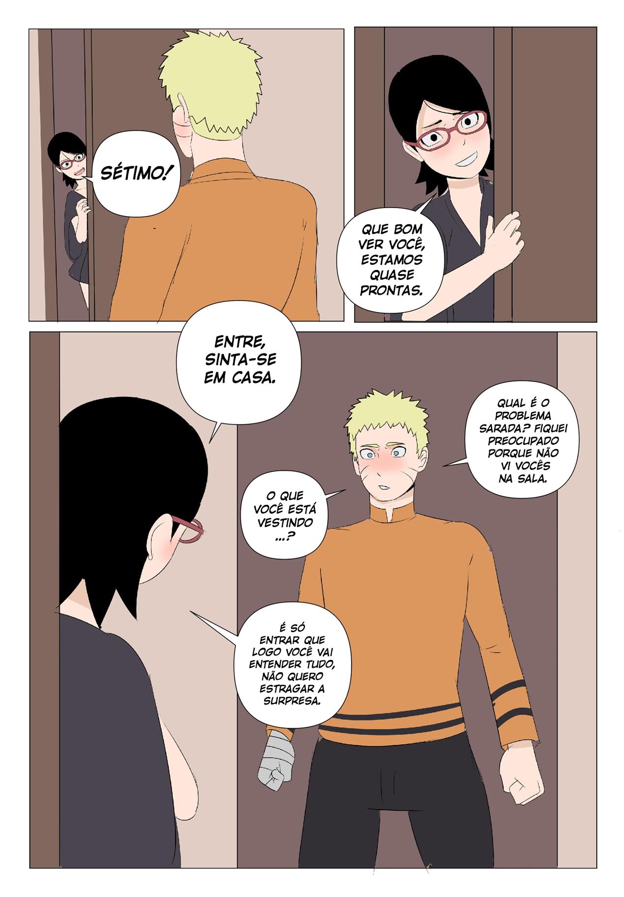 Sarada em busca do Mangekyo Sharingan 5 - Página 21