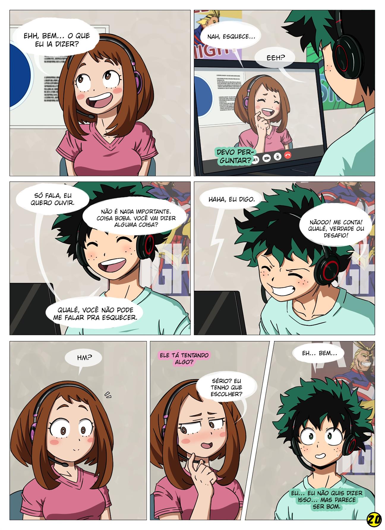Websexo com Uraraka - Página 21