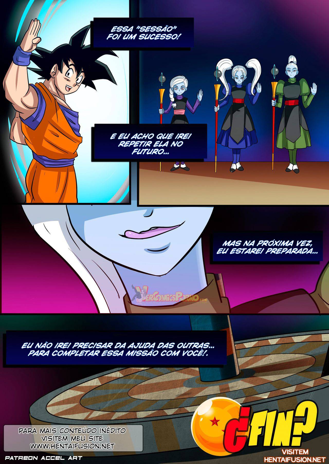 Dragon Ball Porno: Treinamento Especial Para Goku - Página 21