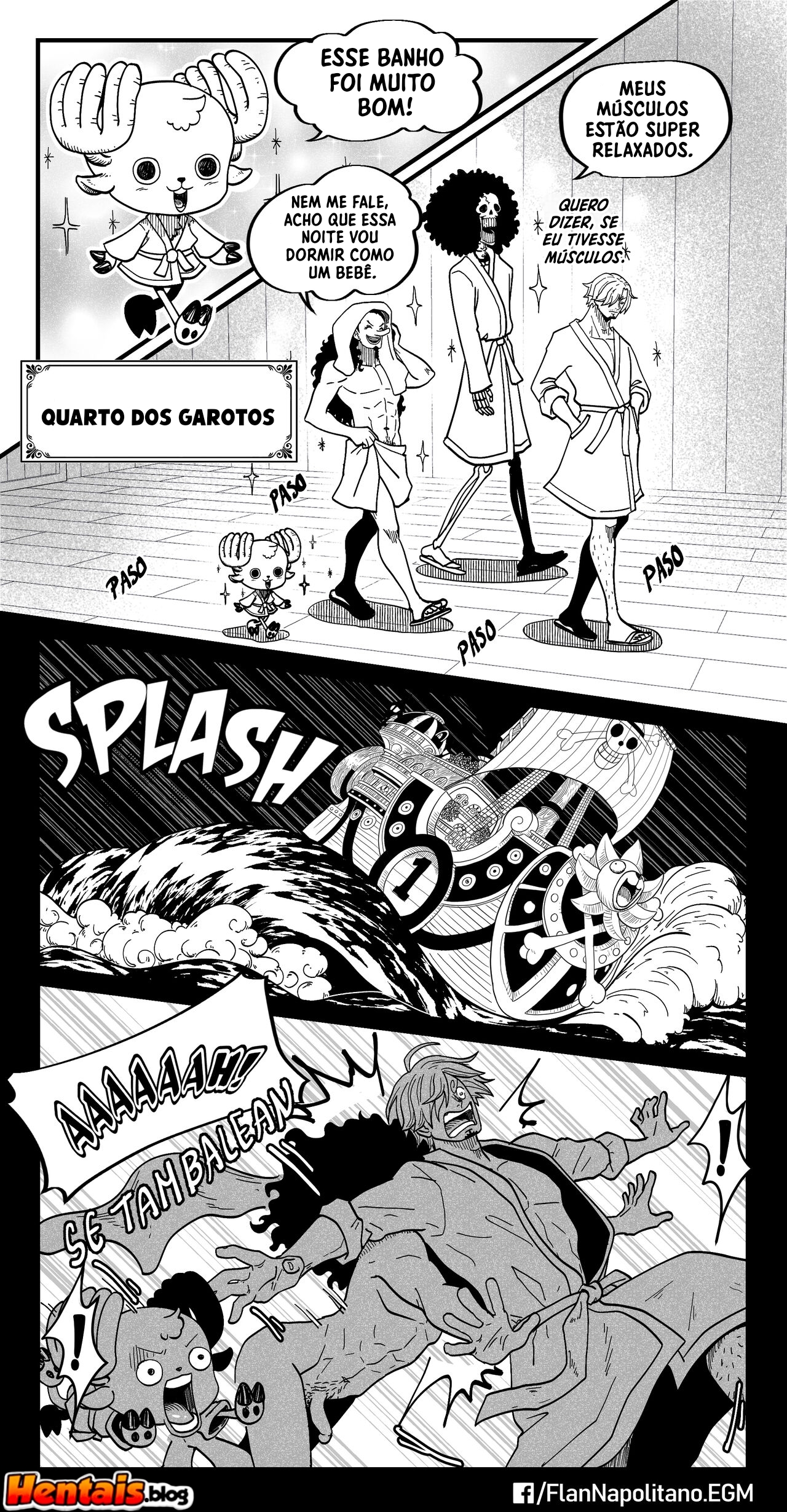 One Piece HQ Hentai: Flan Napolitan Cap.08 - Página 21